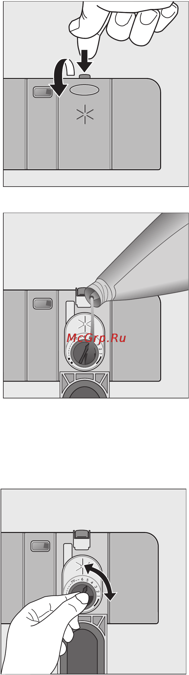 Electrolux ESL6250 [14/40] Залейте ополаскиватель