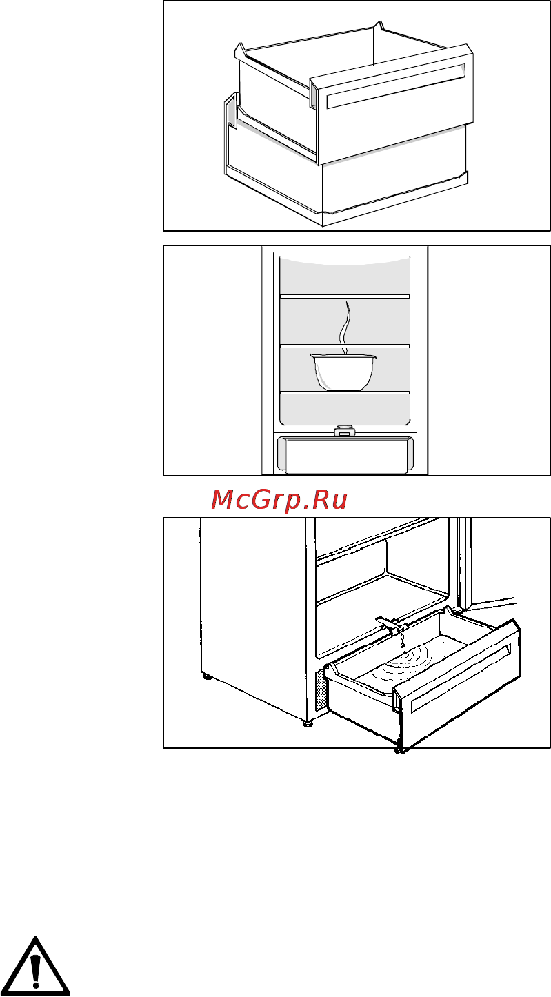Electrolux ERB4110AB [12/18] Размораживание морозильника