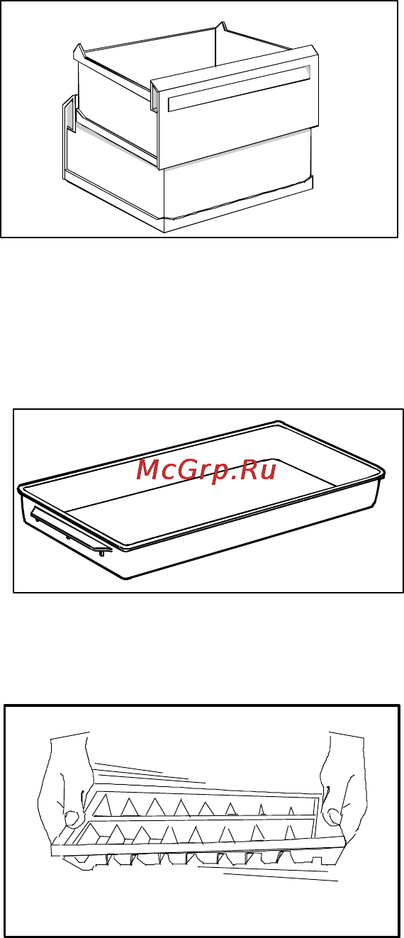 Electrolux ERB4110AB [9/18] Внутреннее пространство морозильной камеры