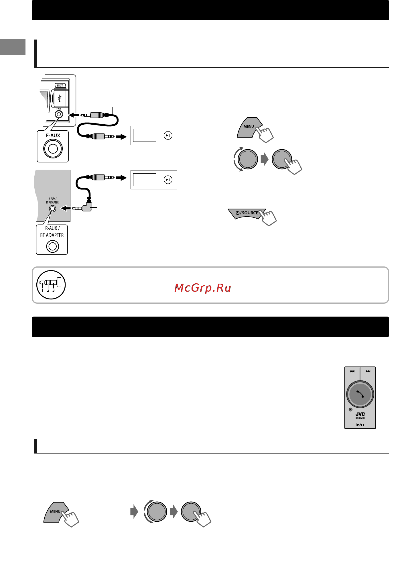 JVC KD-X30EE [10/38] Bluetooth