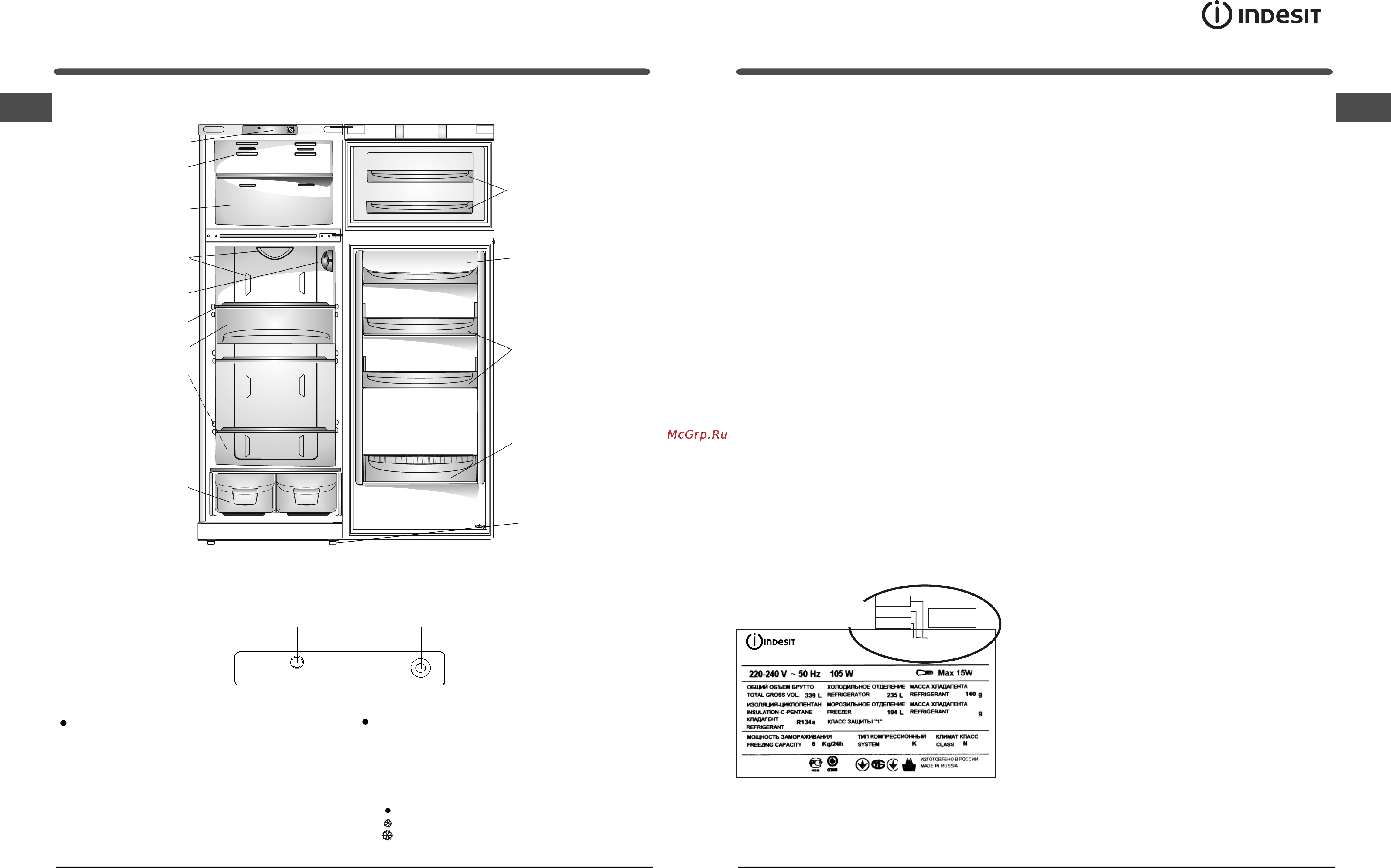 Indesit IDG 171 [7/12] Б ұ йымны ң с ипаттамасы