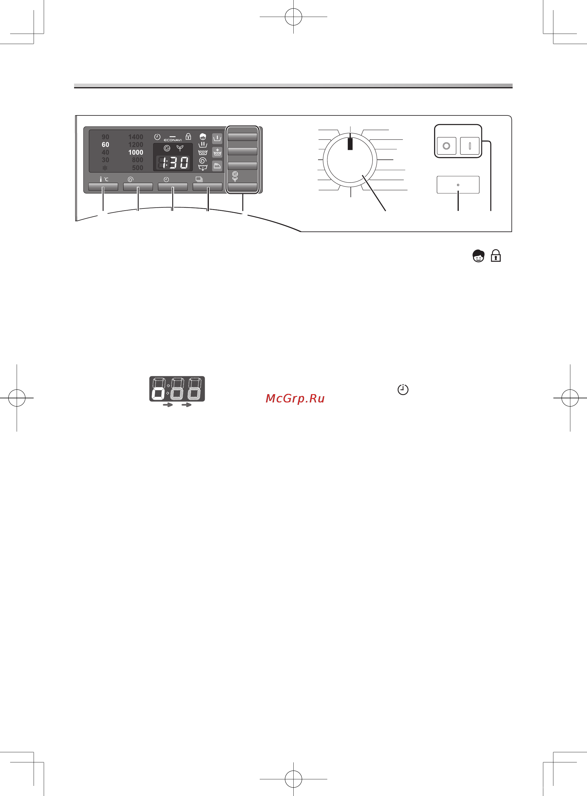 Panasonic NA-140VG3WRU [8/40] 2 2 6 7 8 8 5 4 4 3