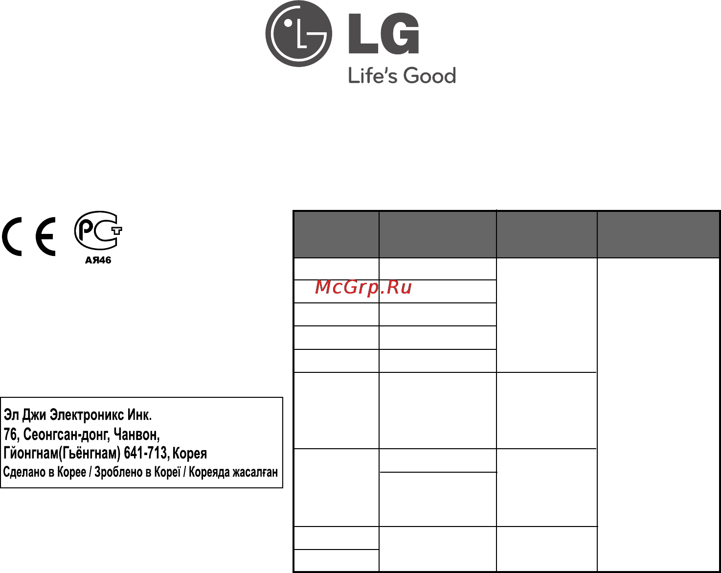 LG F1480RDS [40/40] Телефон
