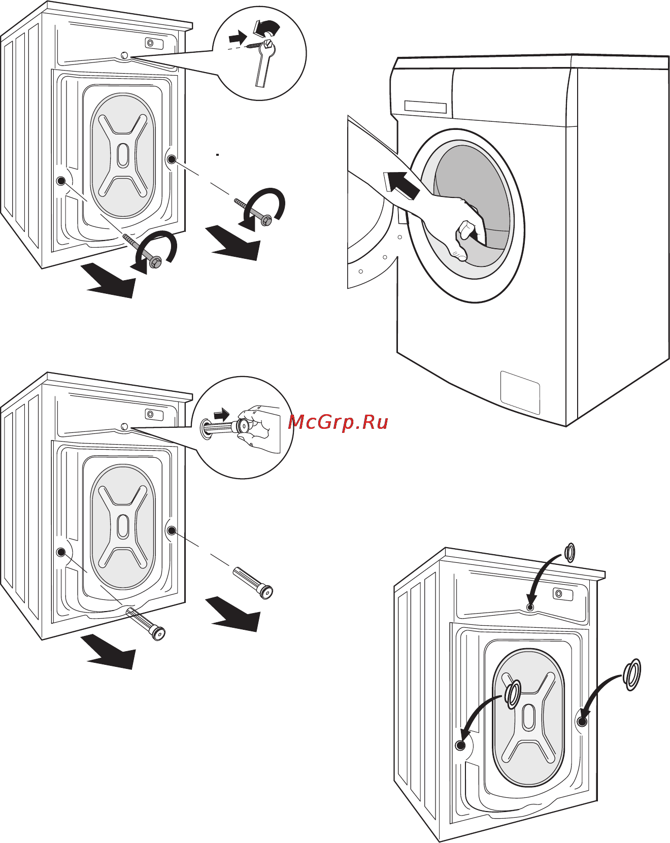 Electrolux EWW168540W Инструкция по эксплуатации онлайн [32/37] 62426
