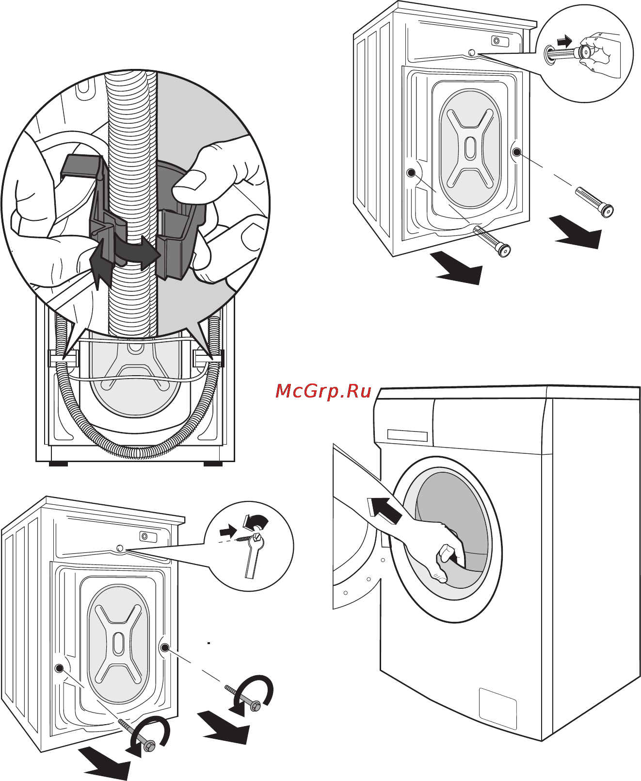 Electrolux EWW167580W Инструкция по эксплуатации онлайн [31/35] 62435