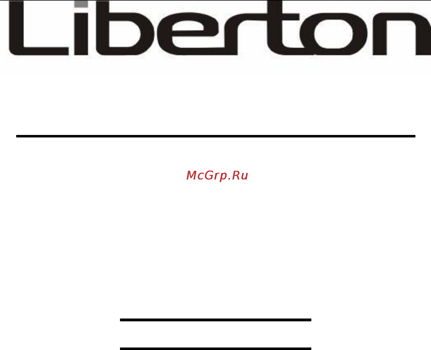 Liberton PDP 5038 AGUV Инструкция по эксплуатации онлайн