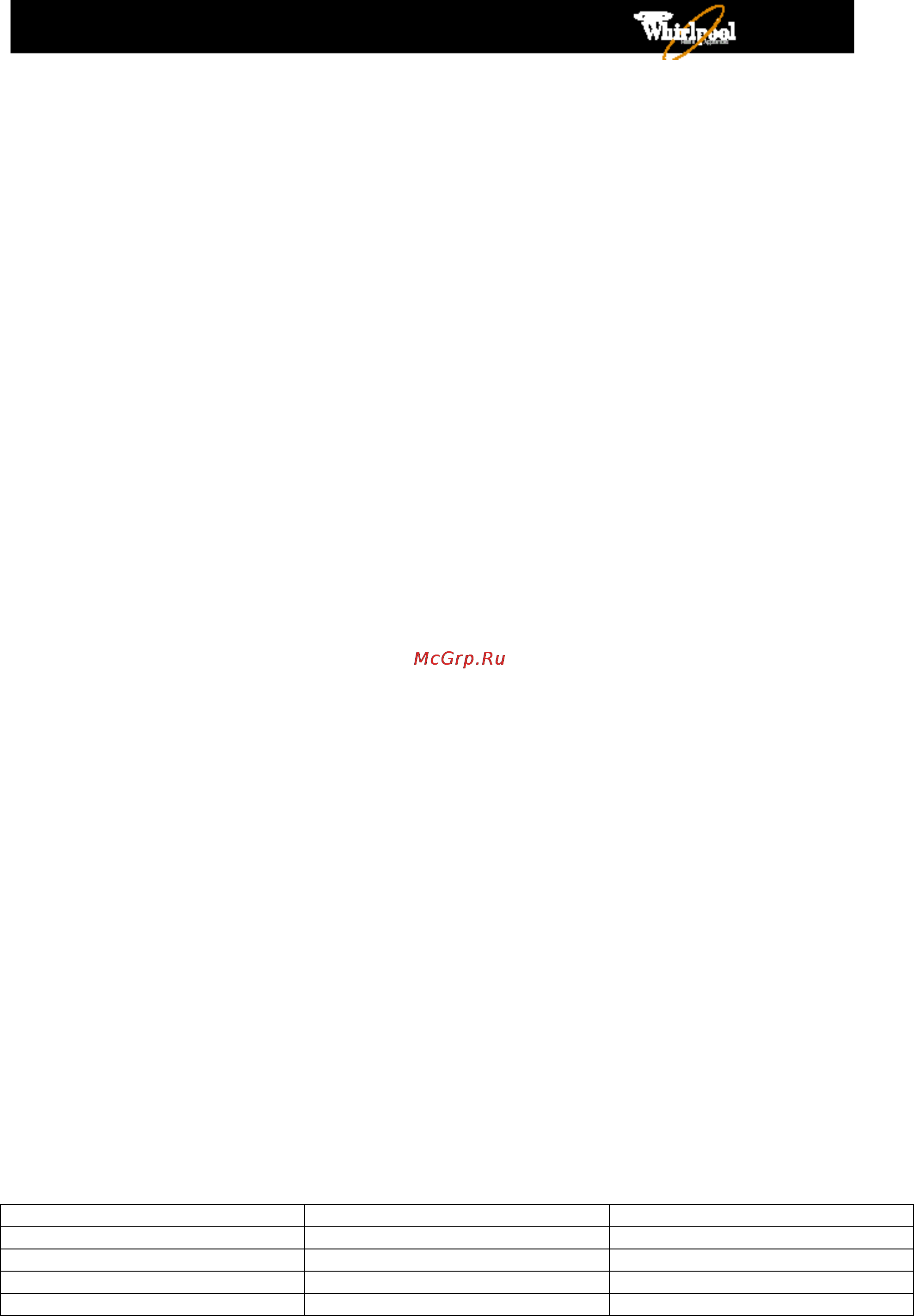 Whirlpool AWM 7109 Инструкция по эксплуатации онлайн [11/16] 62465