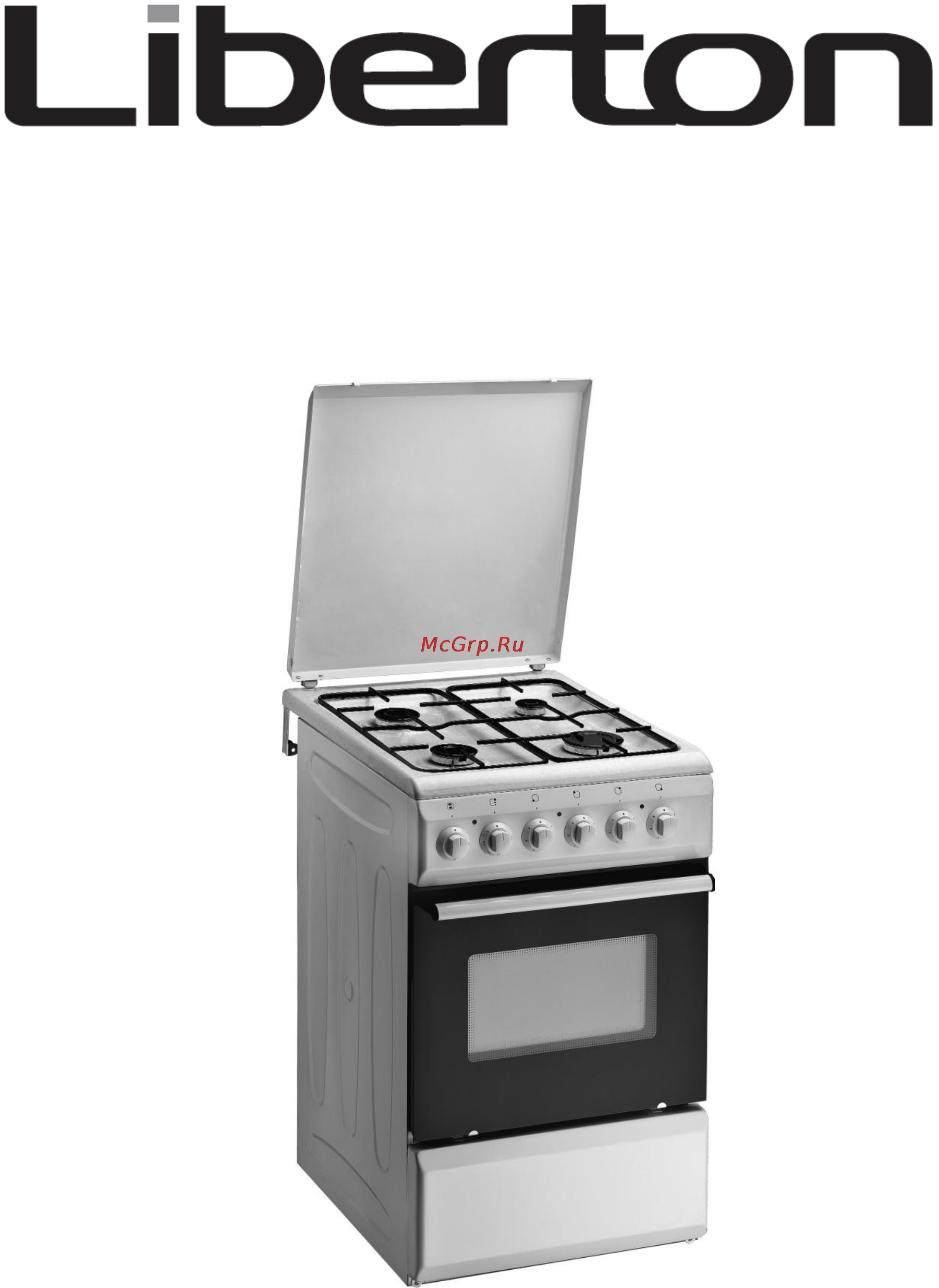 Liberton LCGG 5640 W Инструкция по эксплуатации онлайн