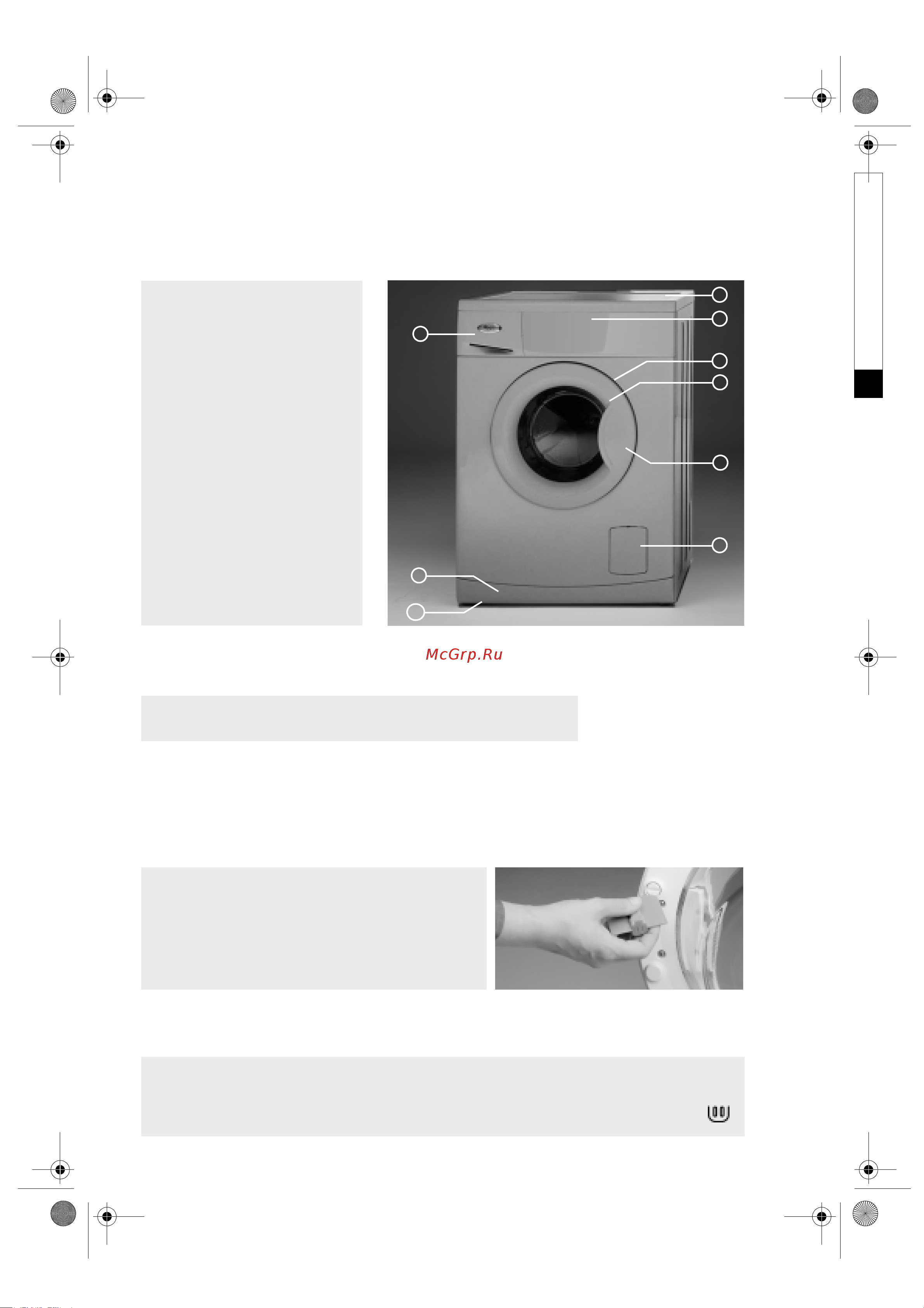 Whirlpool AWO 8103 [4/12] Дверь