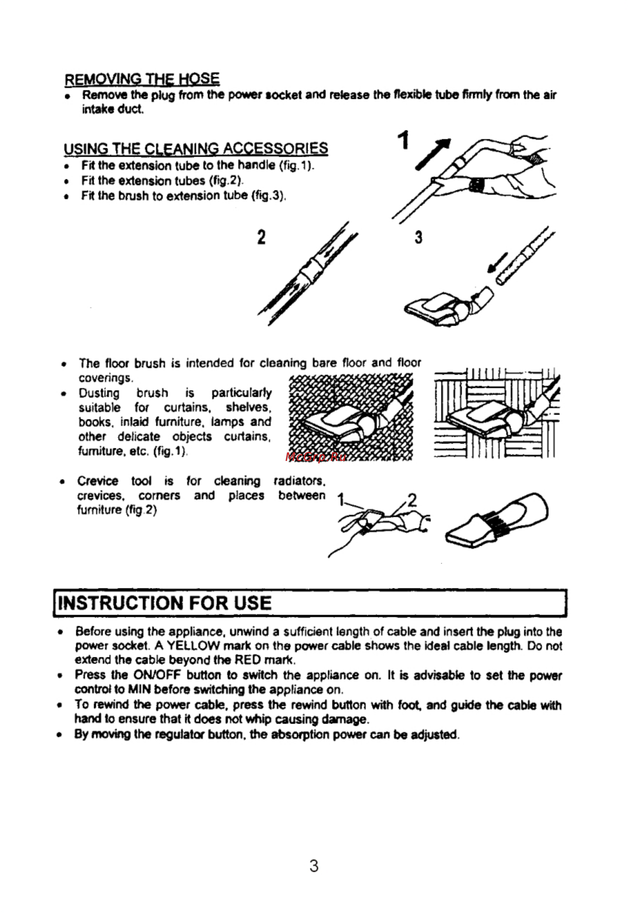 Liberton LVCM 0116 Blue [3/7] Instruction for use