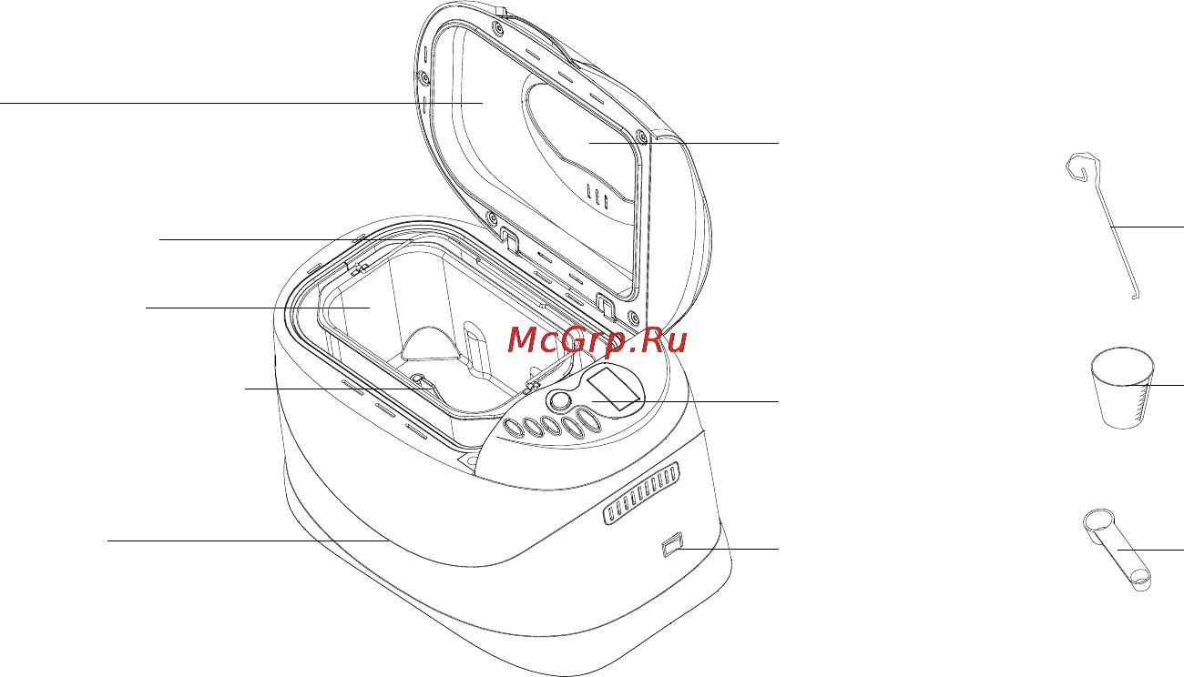 Liberton LBM-05 [11/19] Bread pan