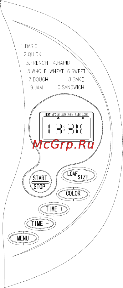 Liberton LBM-05 [3/19] Инструкция по пользованию