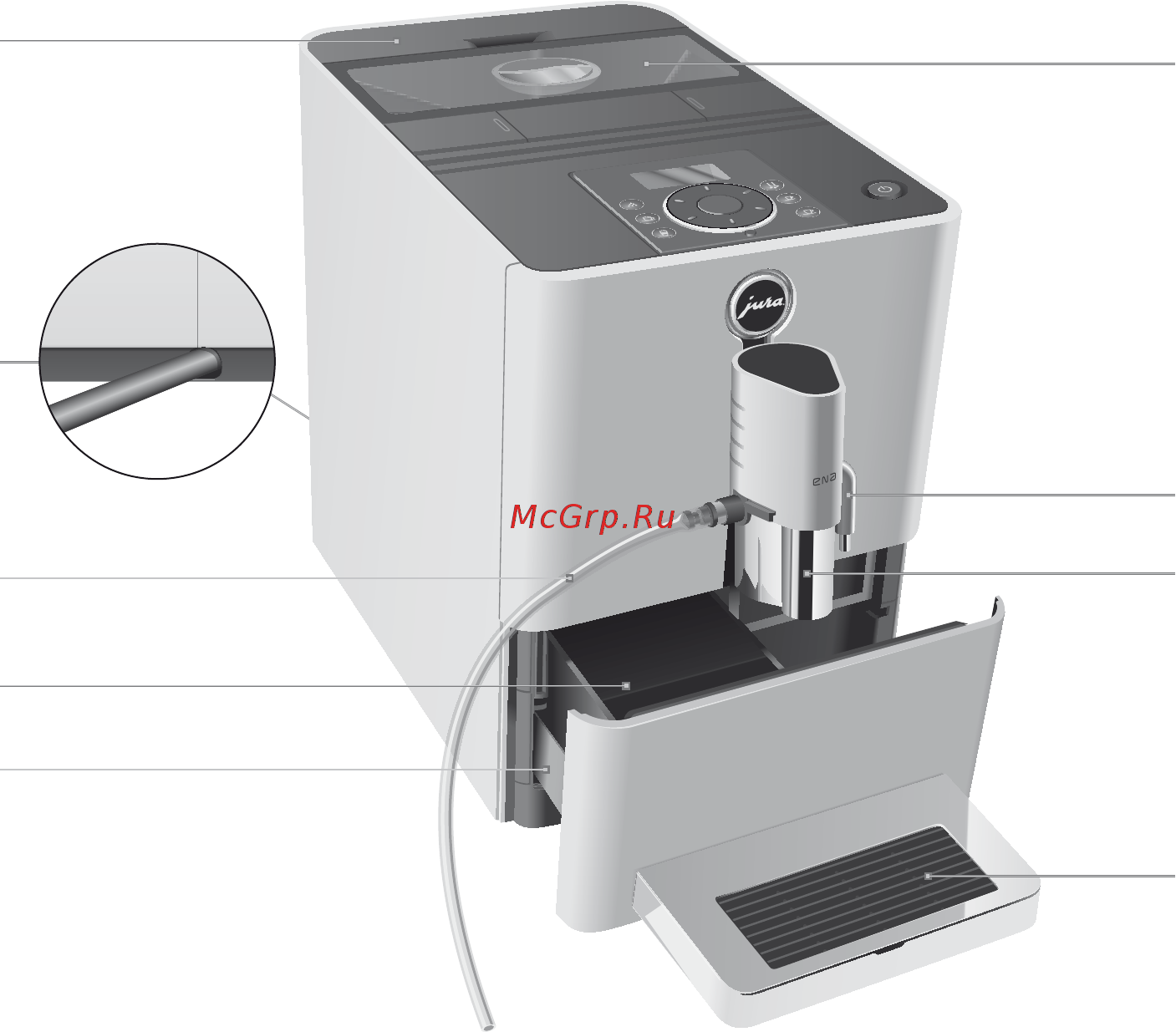 Jura ENA micro 9 EU [4/34] Элементы управления