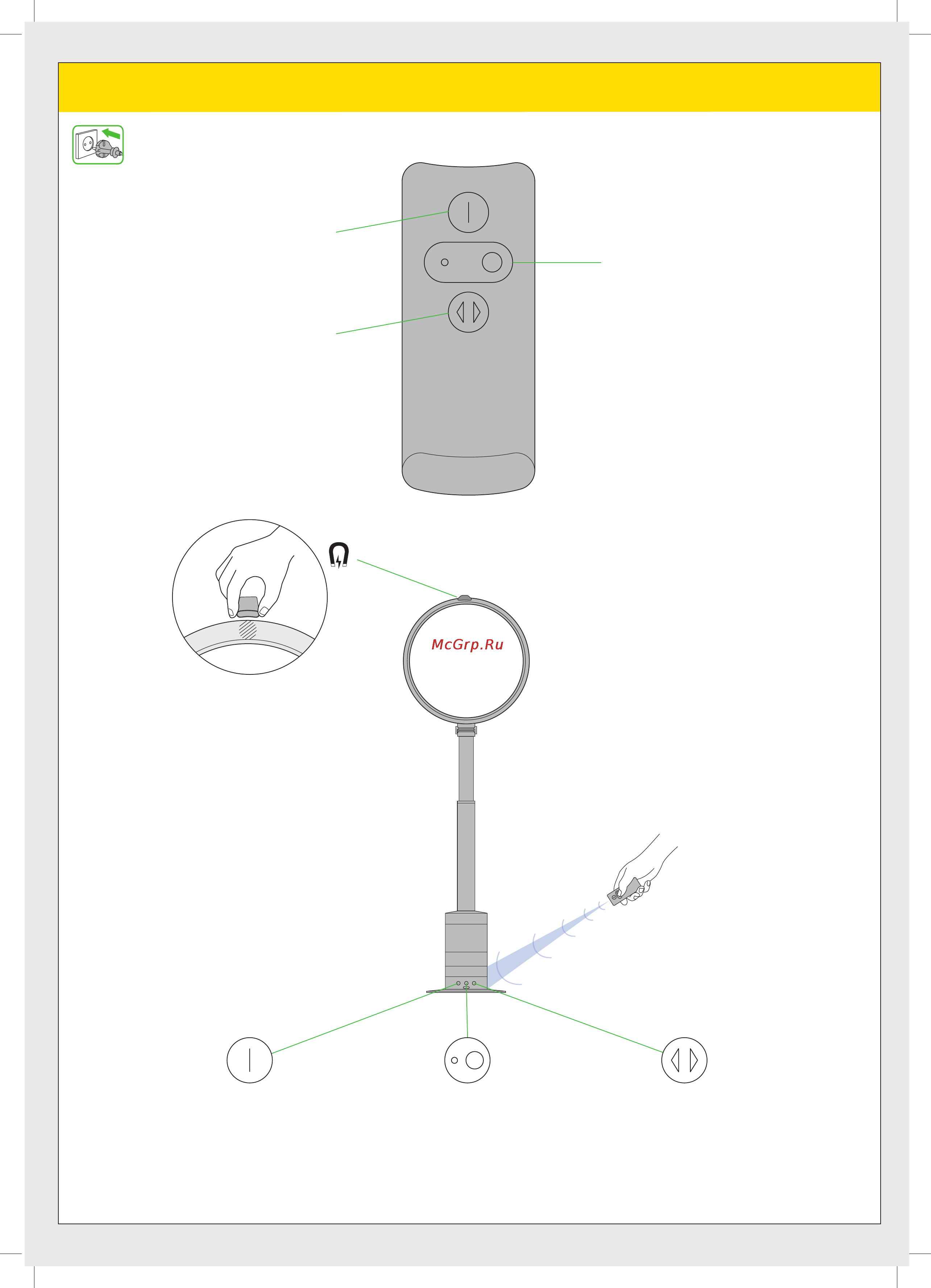 Dyson AM03 White [4/10] Remote control télécommande fernbedienung afstandsbediening mando a distancia telecomando пульт дистанционного управления daljinski upravljalnik
