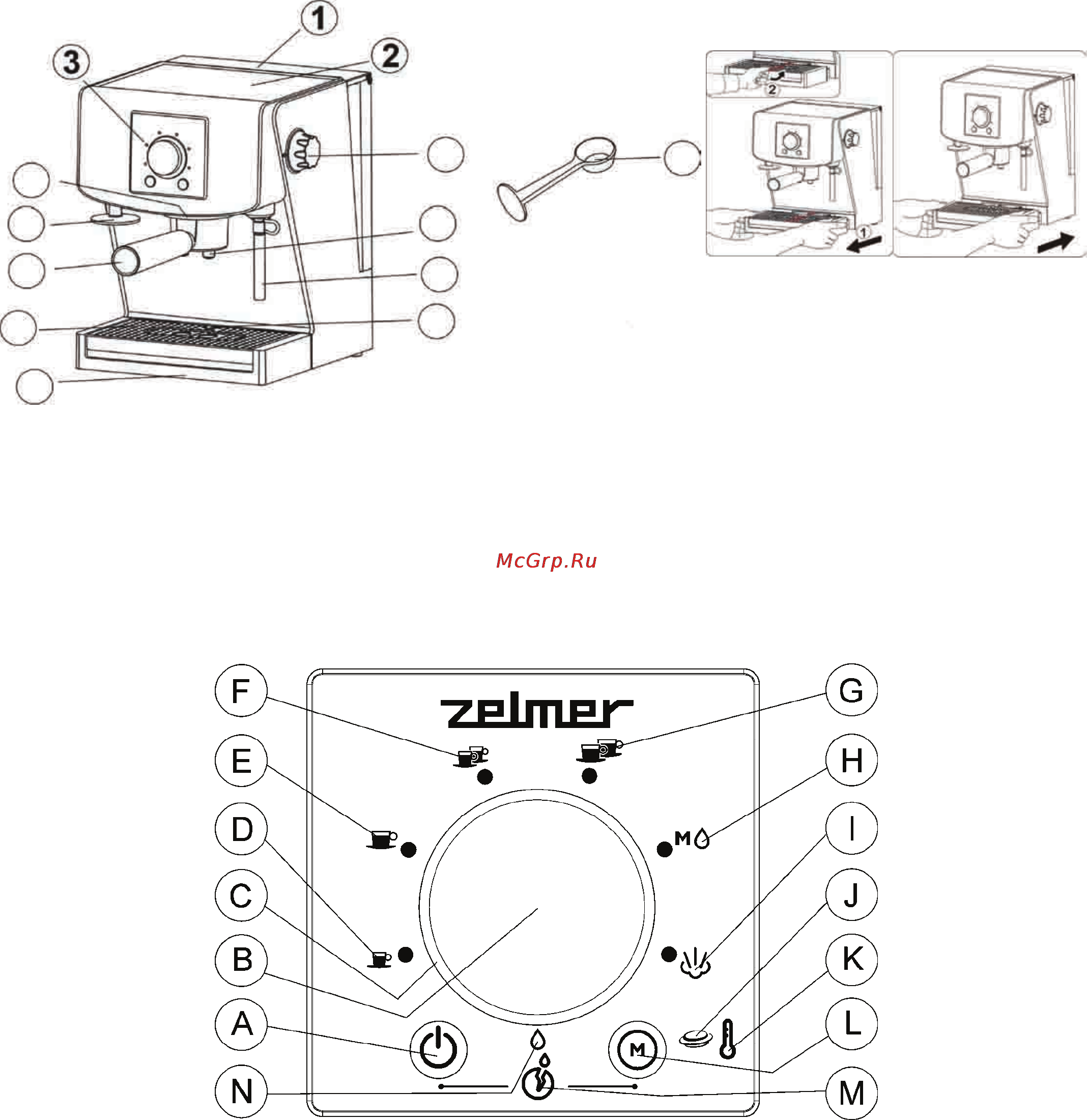 Zelmer 13Z015 [46/100] Construcţia aparatului