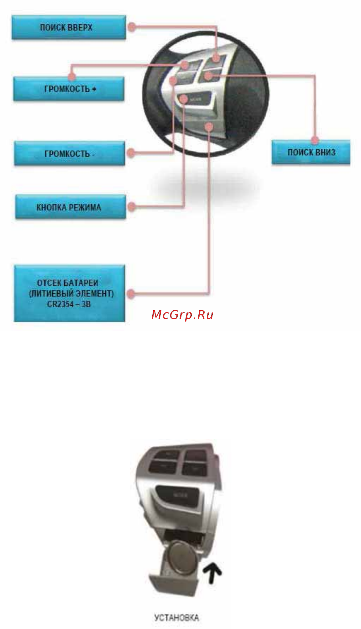 Intro CHR-6114 Mitsubishi L 200 Инструкция по эксплуатации онлайн [56/64] 63343