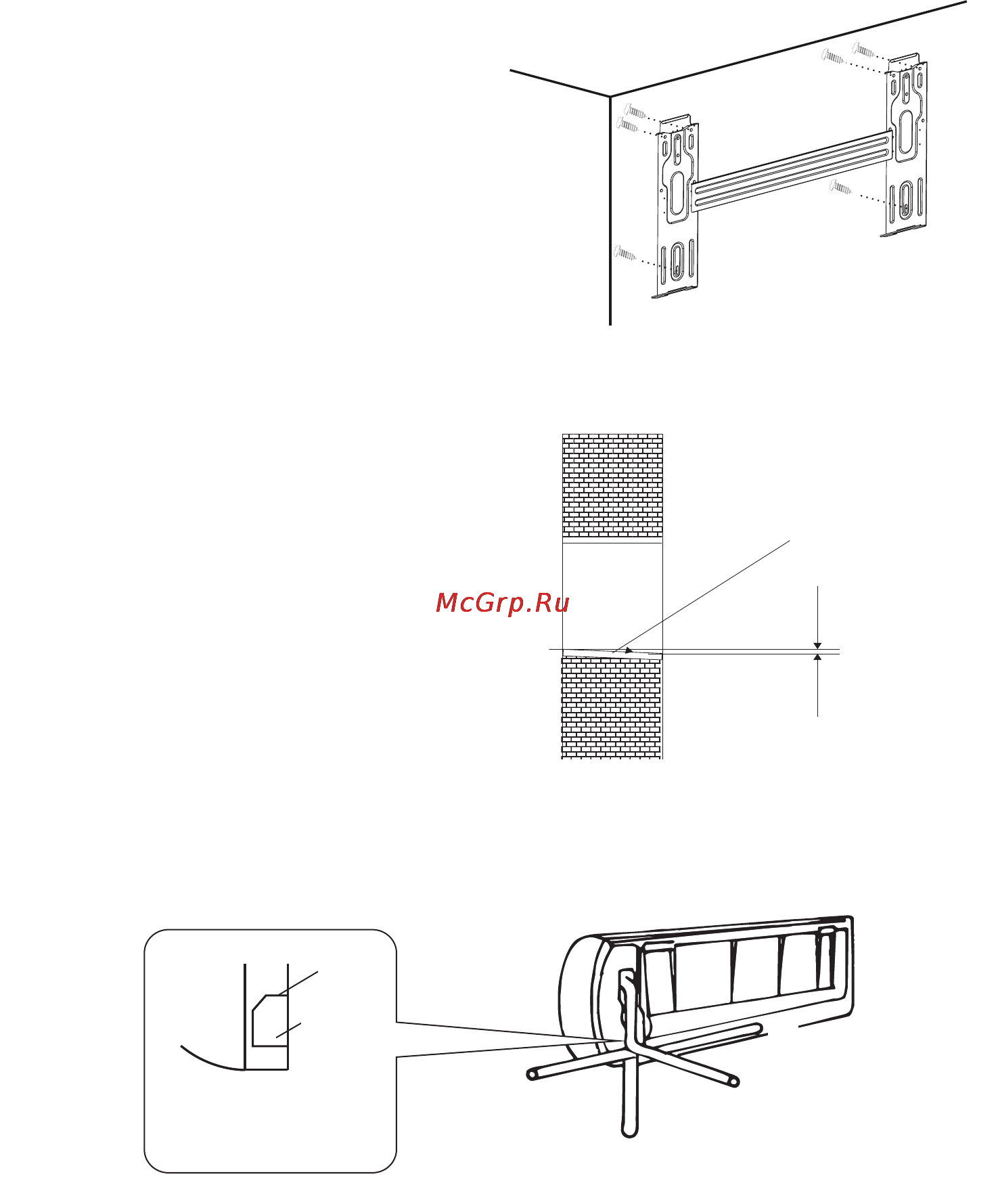 Whirlpool AMD 012 [16/22] Монтаж внутреннего блока