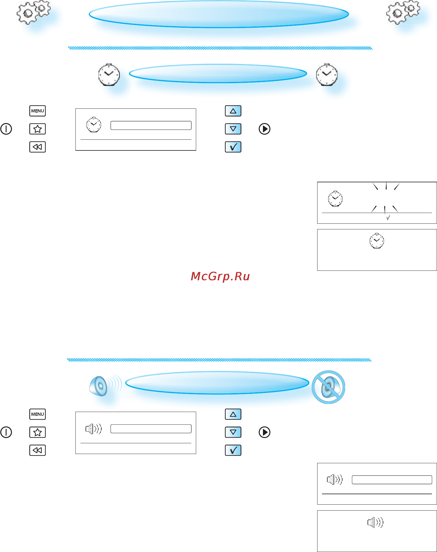 Whirlpool AMW 848 [10/48] Изменение настроек