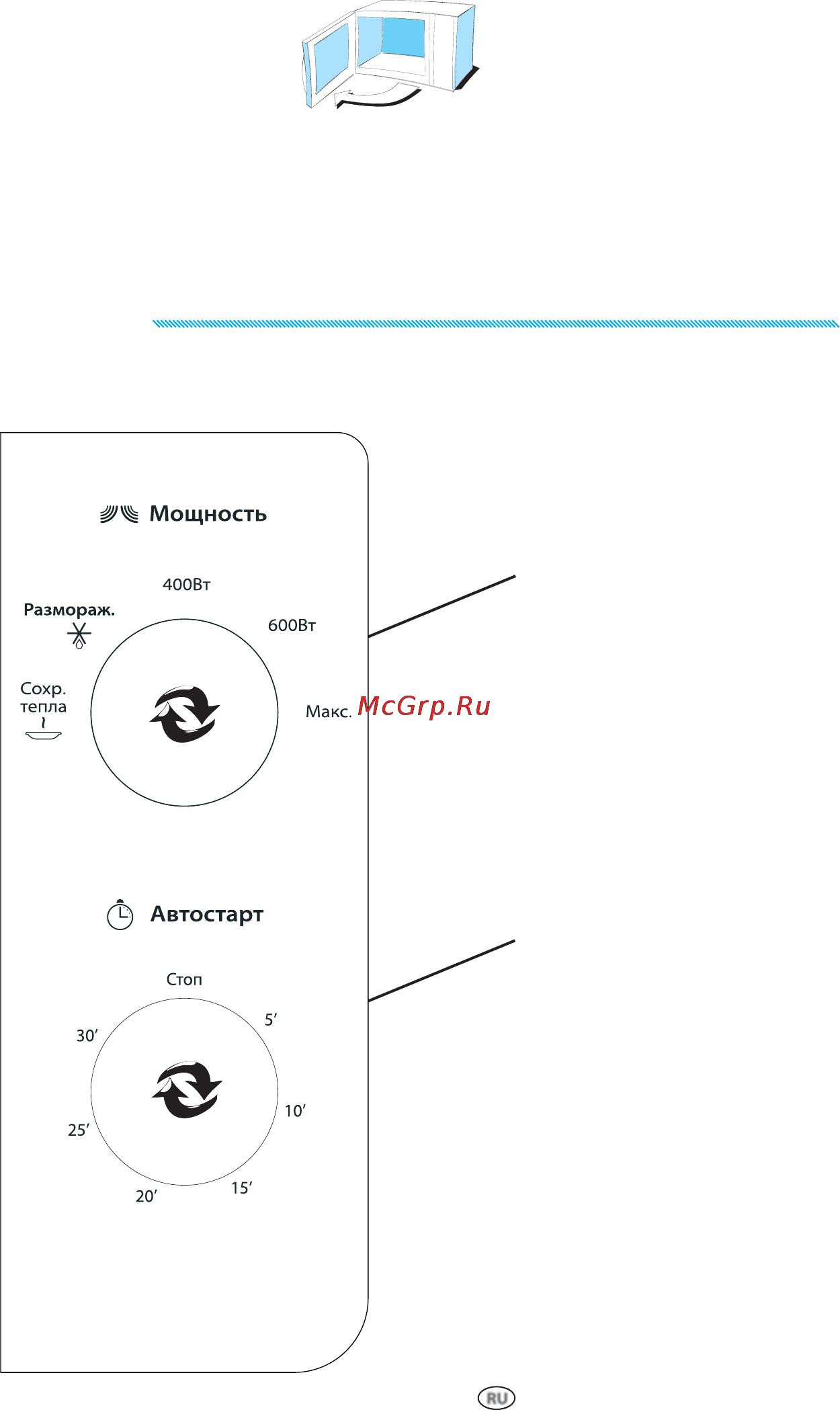 Whirlpool MWD 301 [6/12] Правила пользования печью
