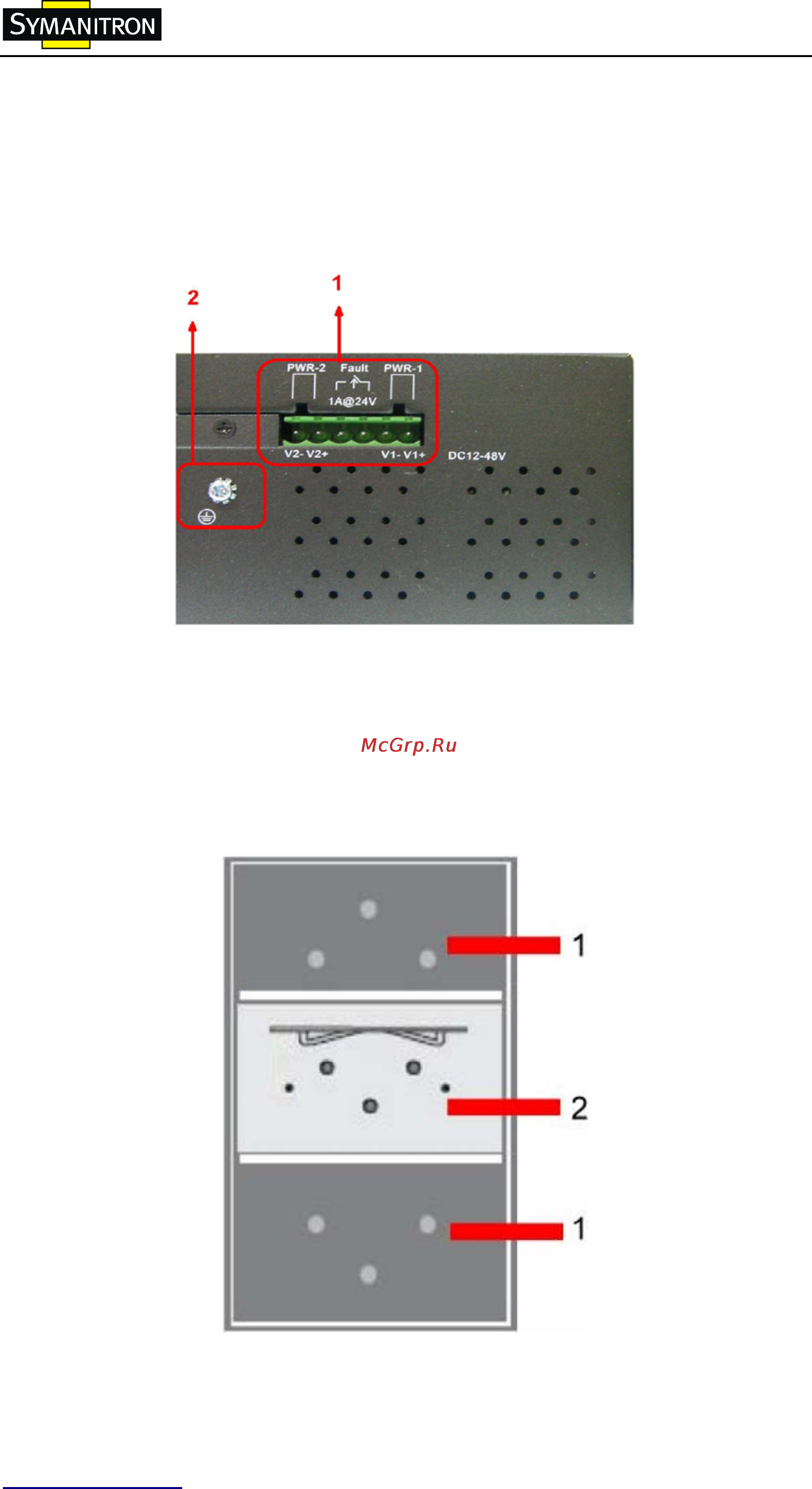 Symanitron SWM-162GC [13/96] Нижняя панель