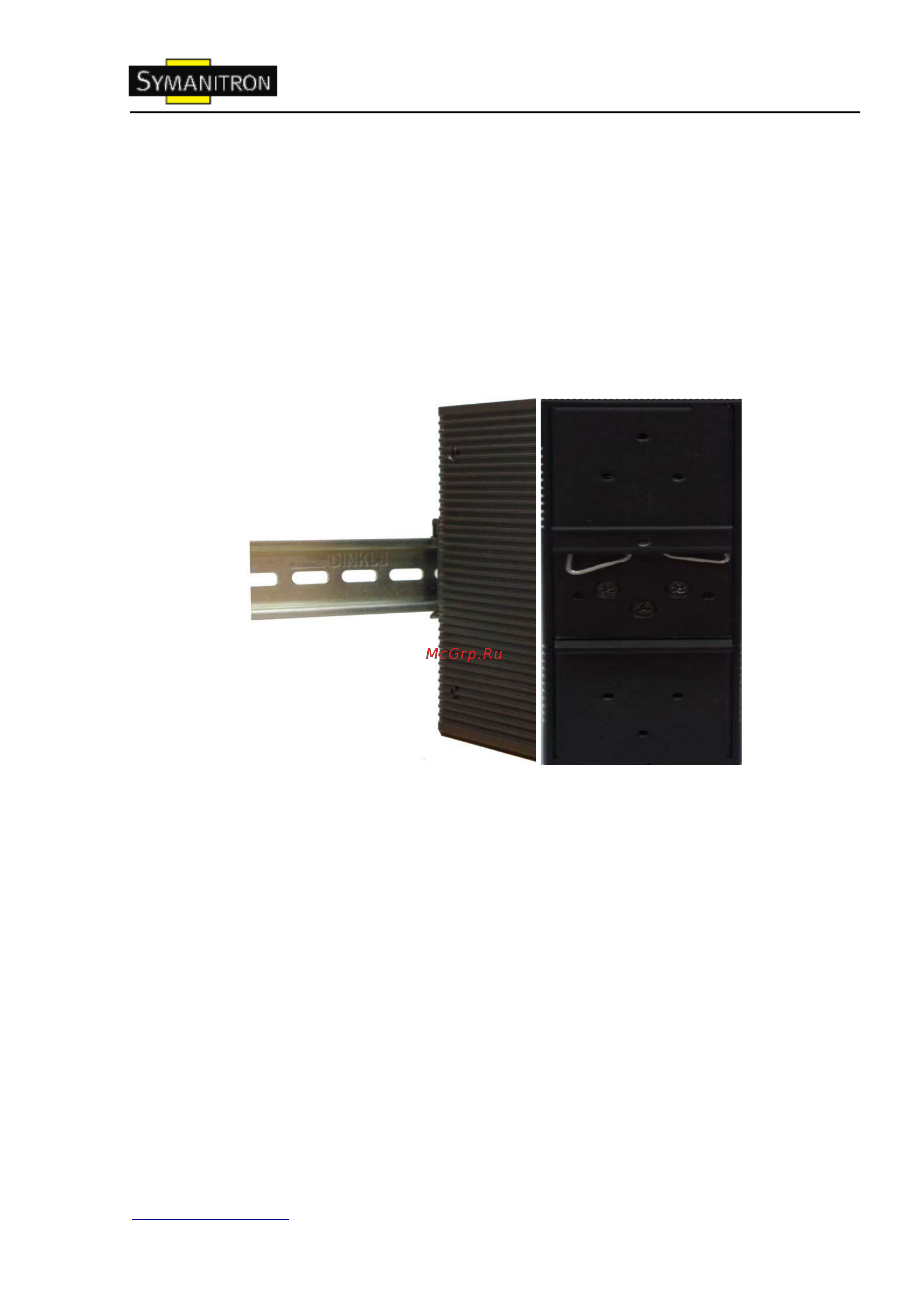 Symanitron SWMGP-84SFP [6/113] Настройка устройства