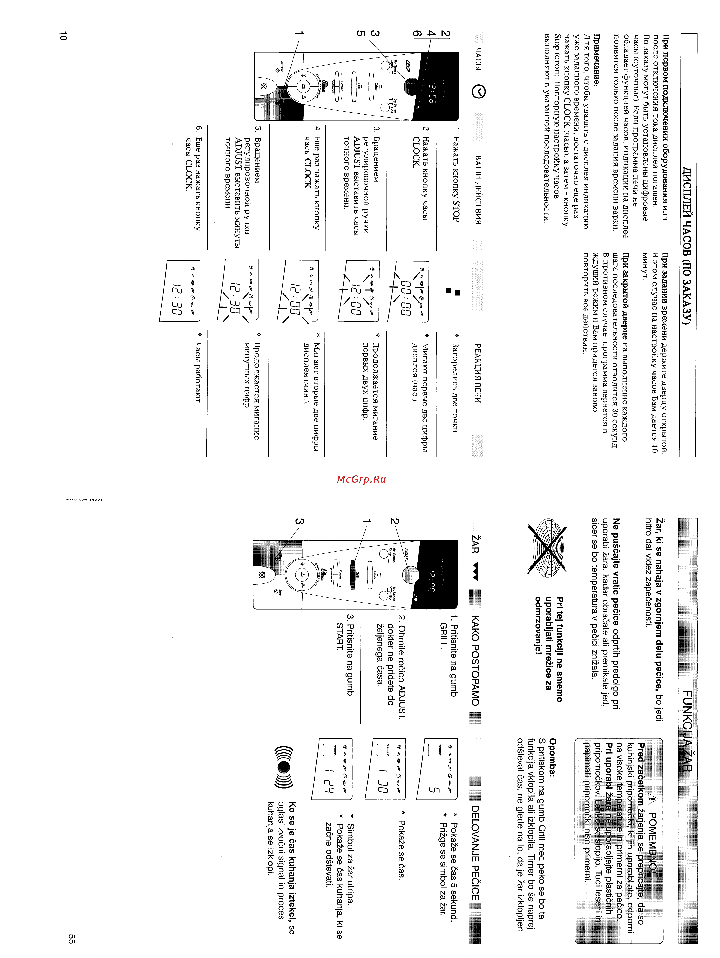 Whirlpool MT 245 [10/32] Funkcijazar
