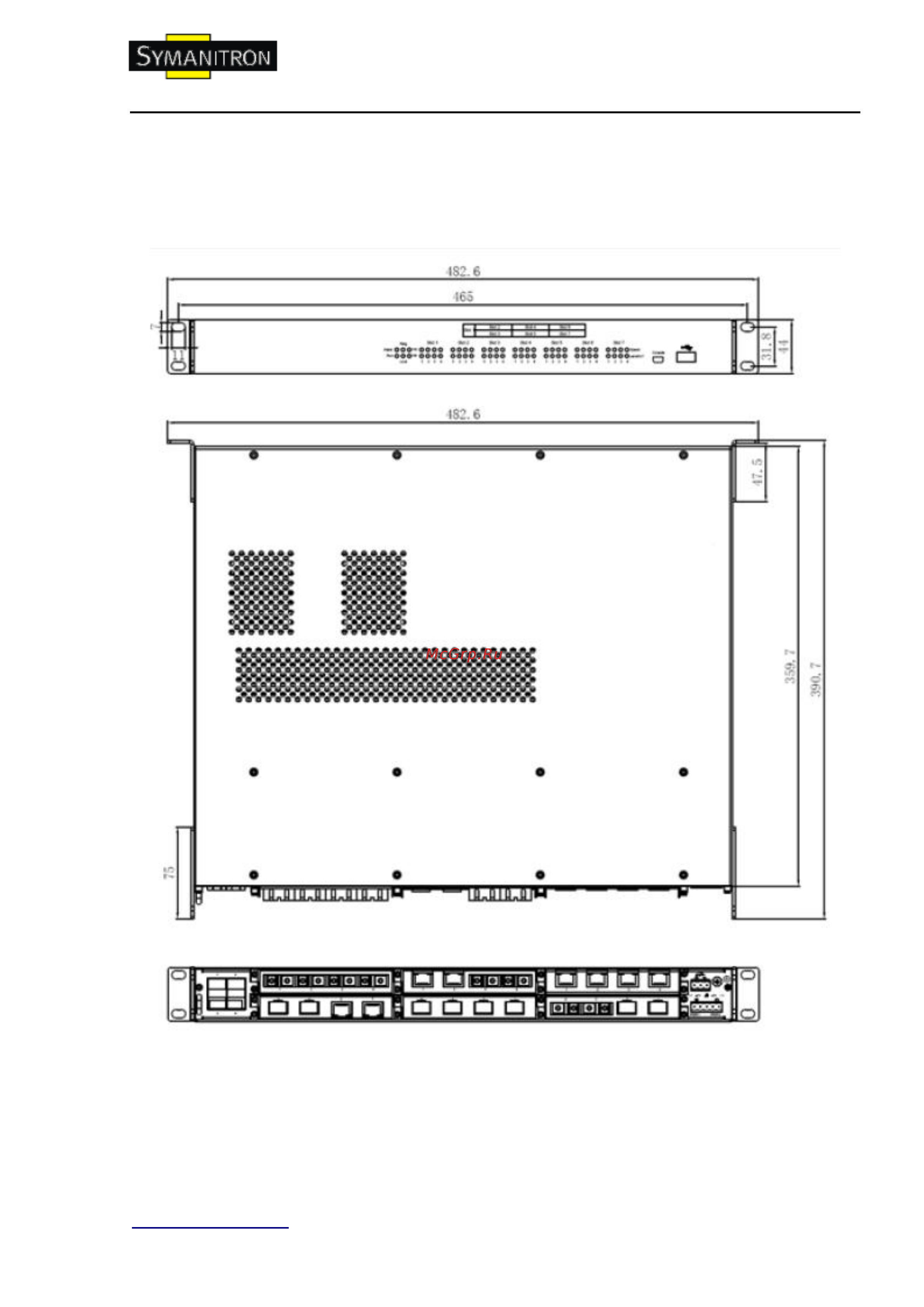 Symanitron SEWM2G28SK [14/36] Крепление устройства