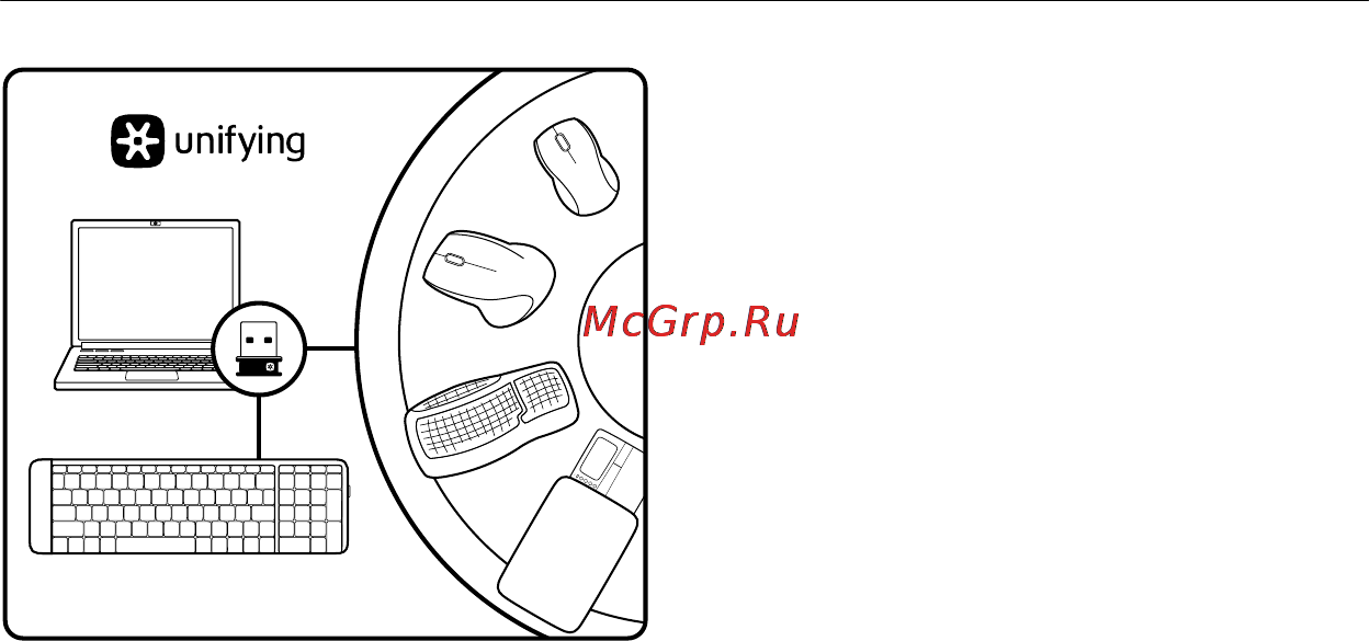 Logitech K230 Black [3/7] Приемник logitech unifying