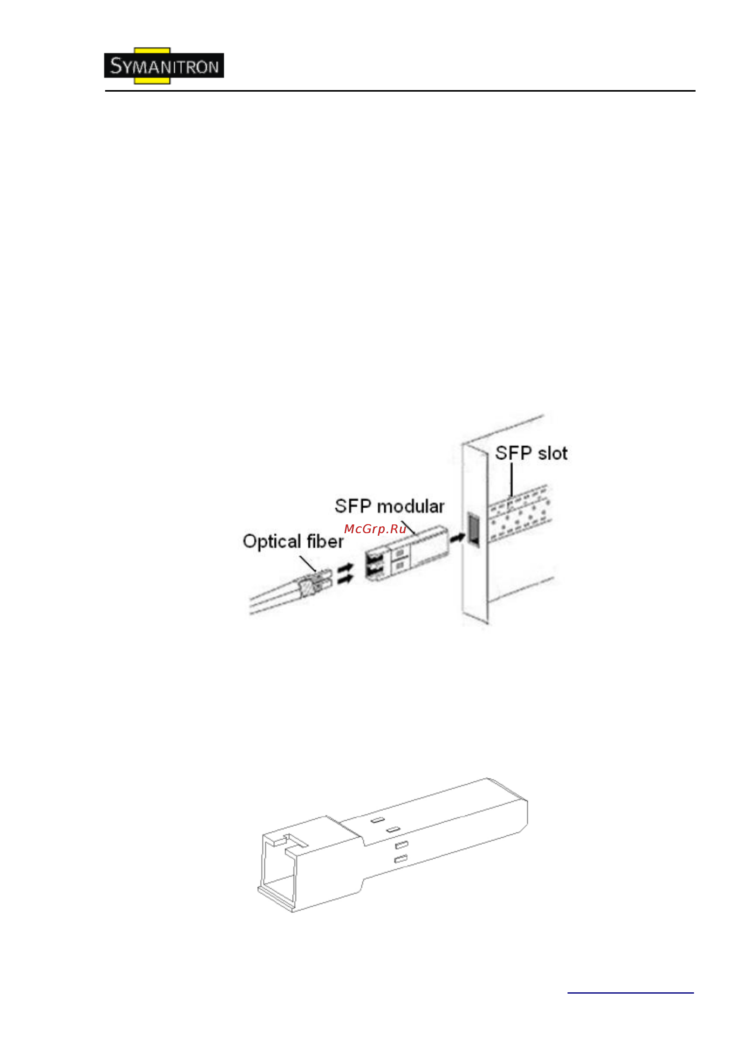 Symanitron STWMG10-D [13/25] Медный sfp модуль
