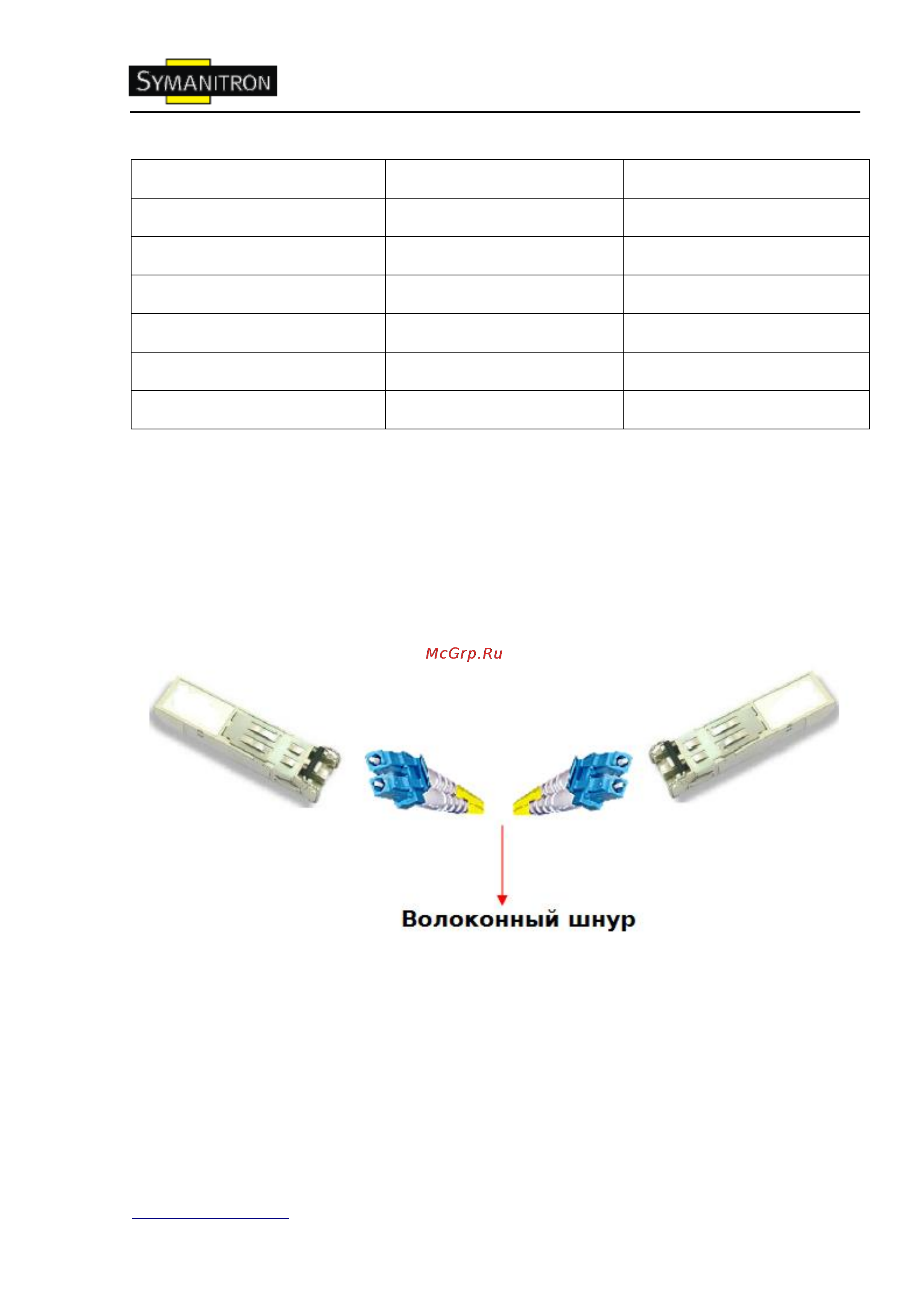 Symanitron SWMG-168GC-GSFP (-E) [12/105] Консольный кабель