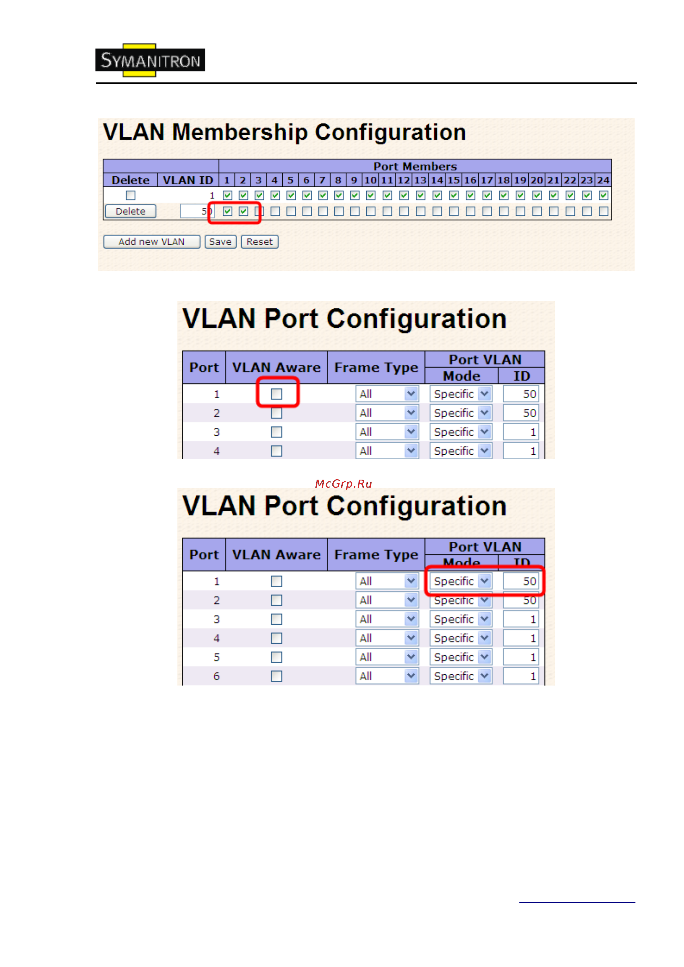 Symanitron SWMG-168GC-GSFP (-E) Инструкция по эксплуатации онлайн [47/105] 63743