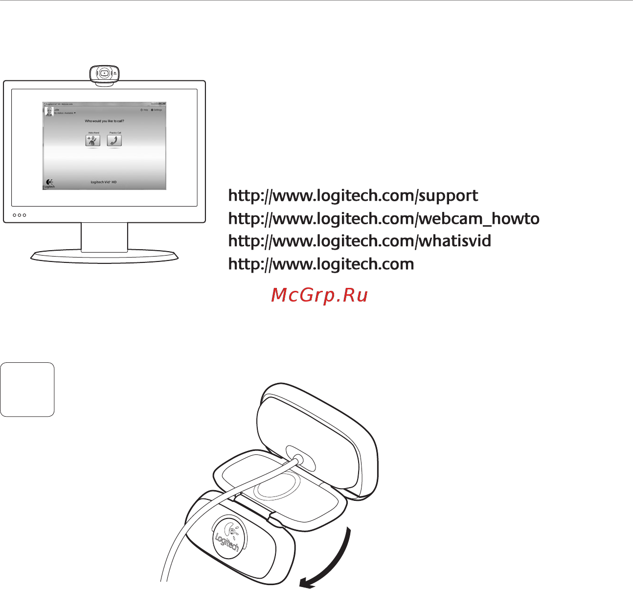 Logitech HD Webcam C615 [4/16] Настройка веб камеры