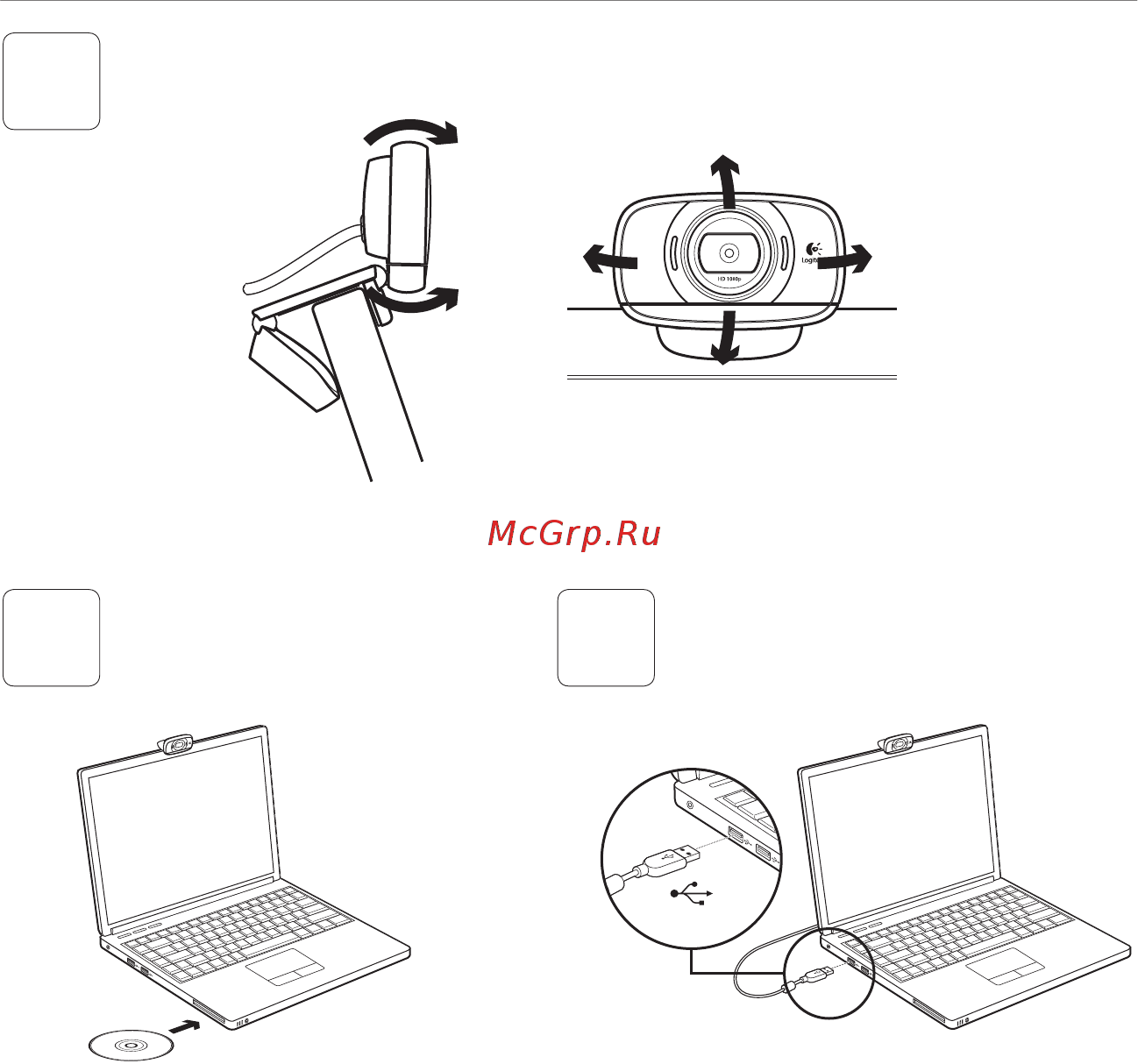 Logitech HD Webcam C615 Инструкция по эксплуатации онлайн [5/16] 247415