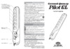 Pilot GL 1,8m Инструкция по эксплуатации