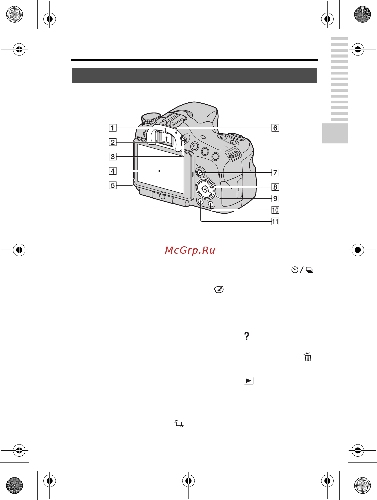 Sony Alpha SLT-A57 Boby Black [13/99] Задняя сторона