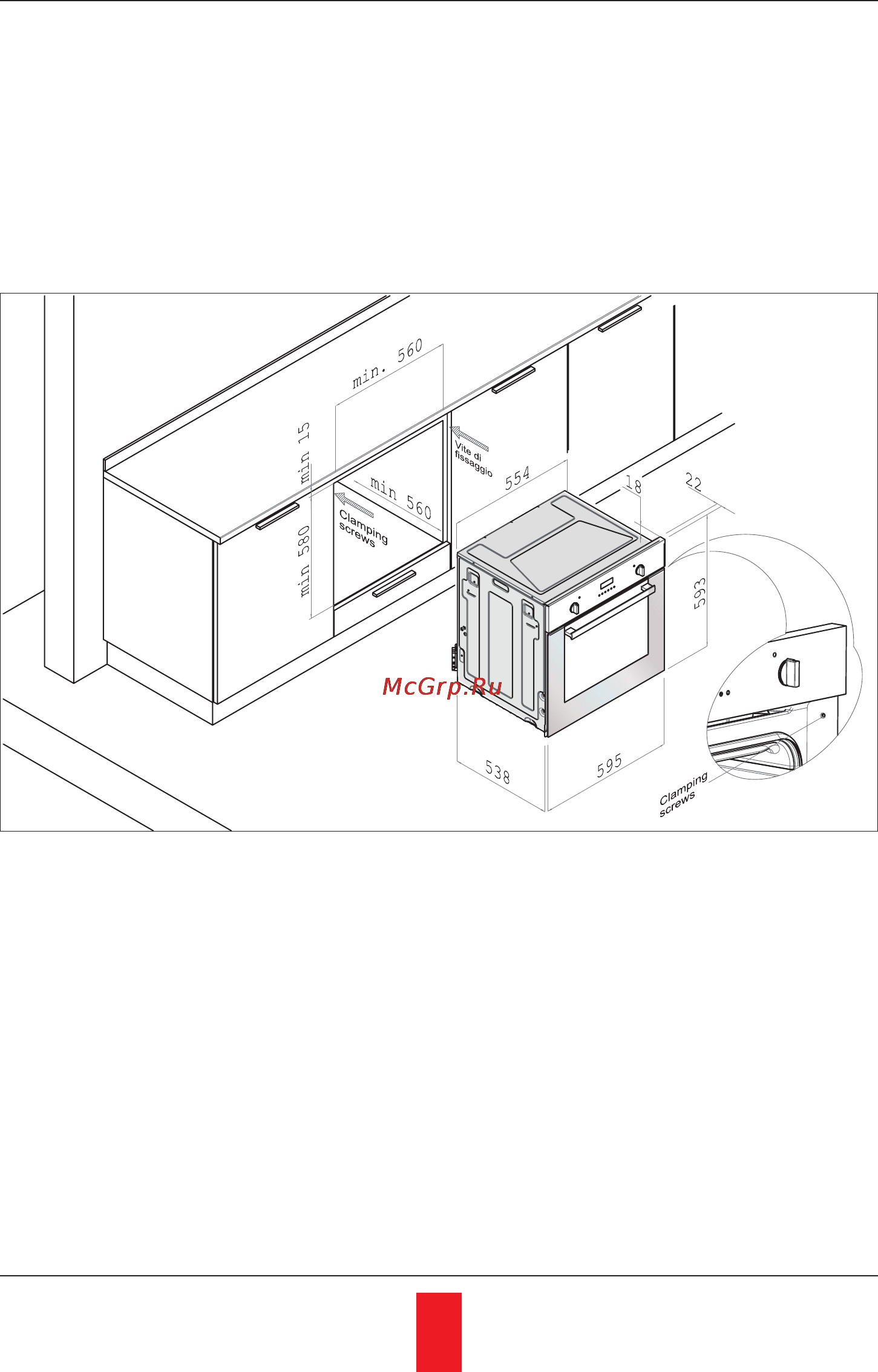 Kuppersberg HG 751 [22/30] Fitting the appliance