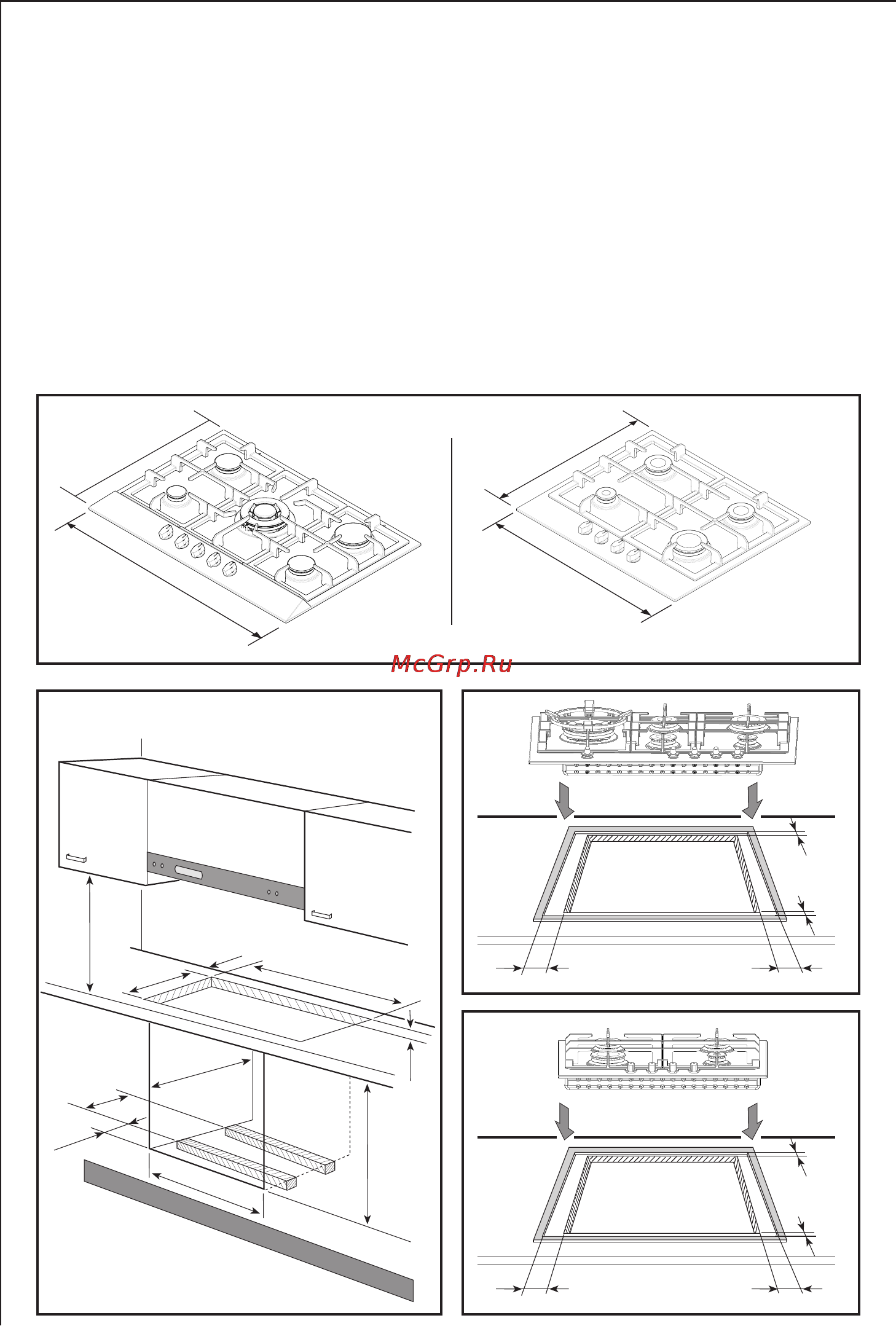 Kuppersberg TGM 60B [14/30] Building into fitted kitchen units