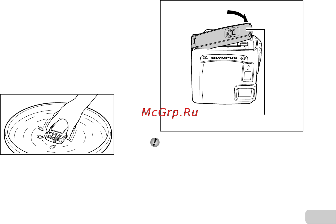 Olympus TG-320 Blue [69/79] Закрывание крышки аккумулятора закрывание крышки аккумулятора карты разъема карты разъема