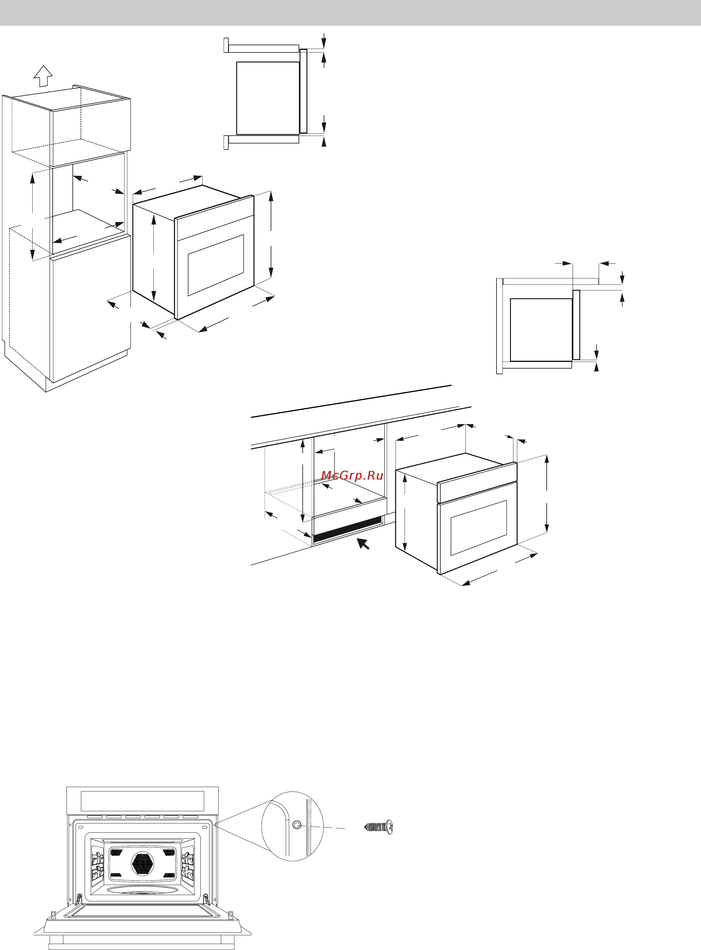 Teka MWL 32 BIS [33/34] Montaż встраивание