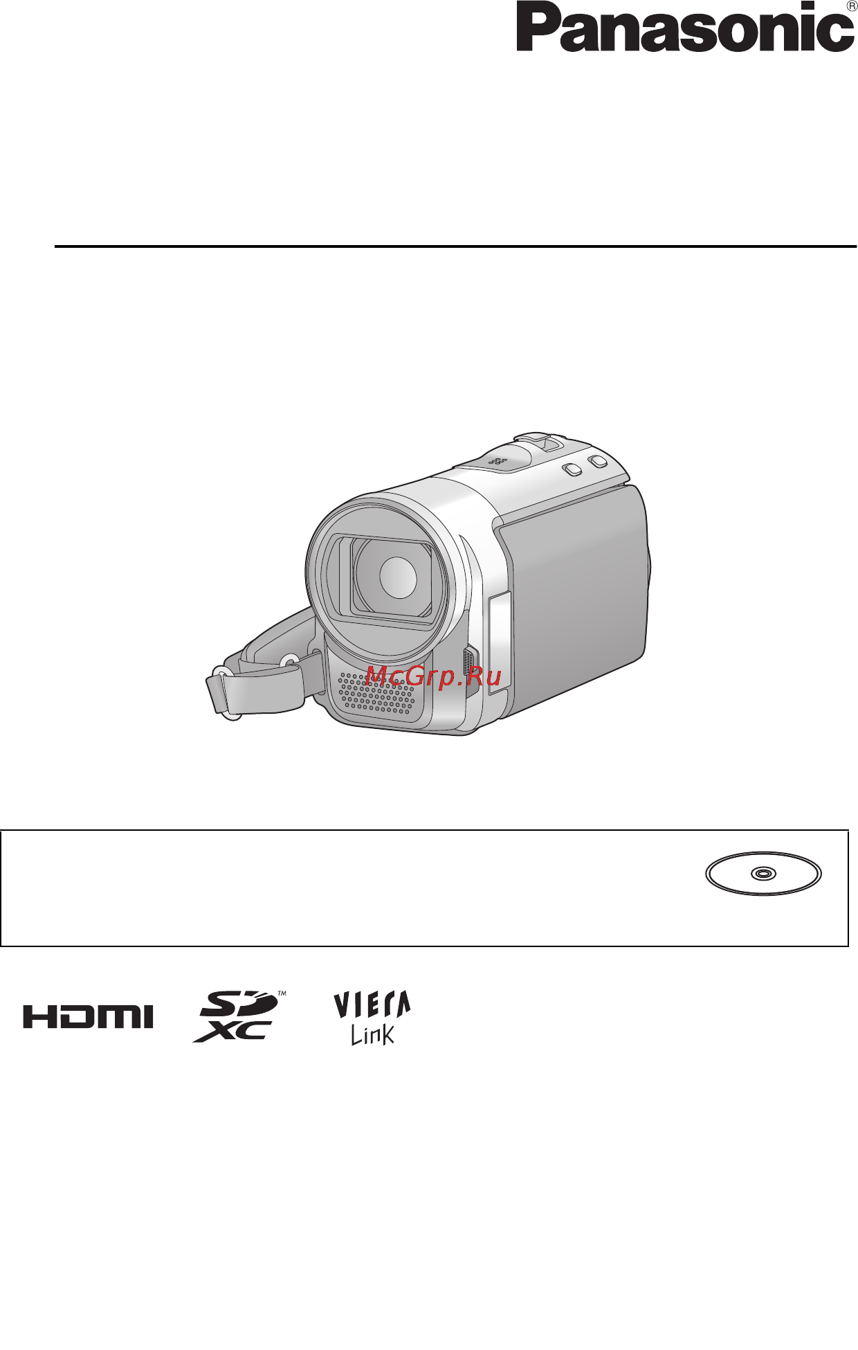Panasonic HC-V10EE-K Black Инструкция по эксплуатации онлайн
