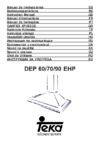 Teka DEP-60 EHP STAINLESS Инструкция по эксплуатации