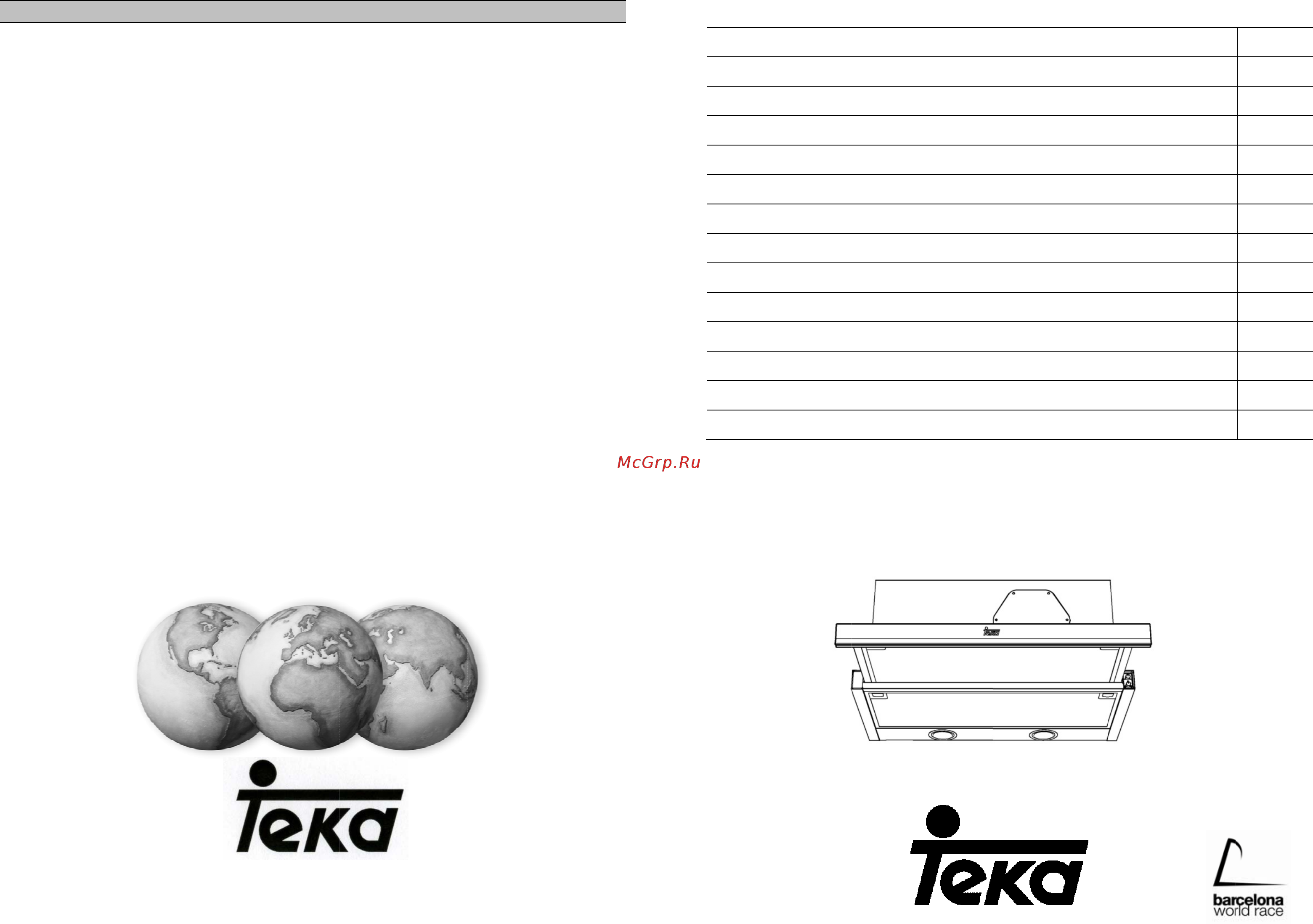 Teka CNL1-3000 STAINLESS HP Инструкция по эксплуатации онлайн