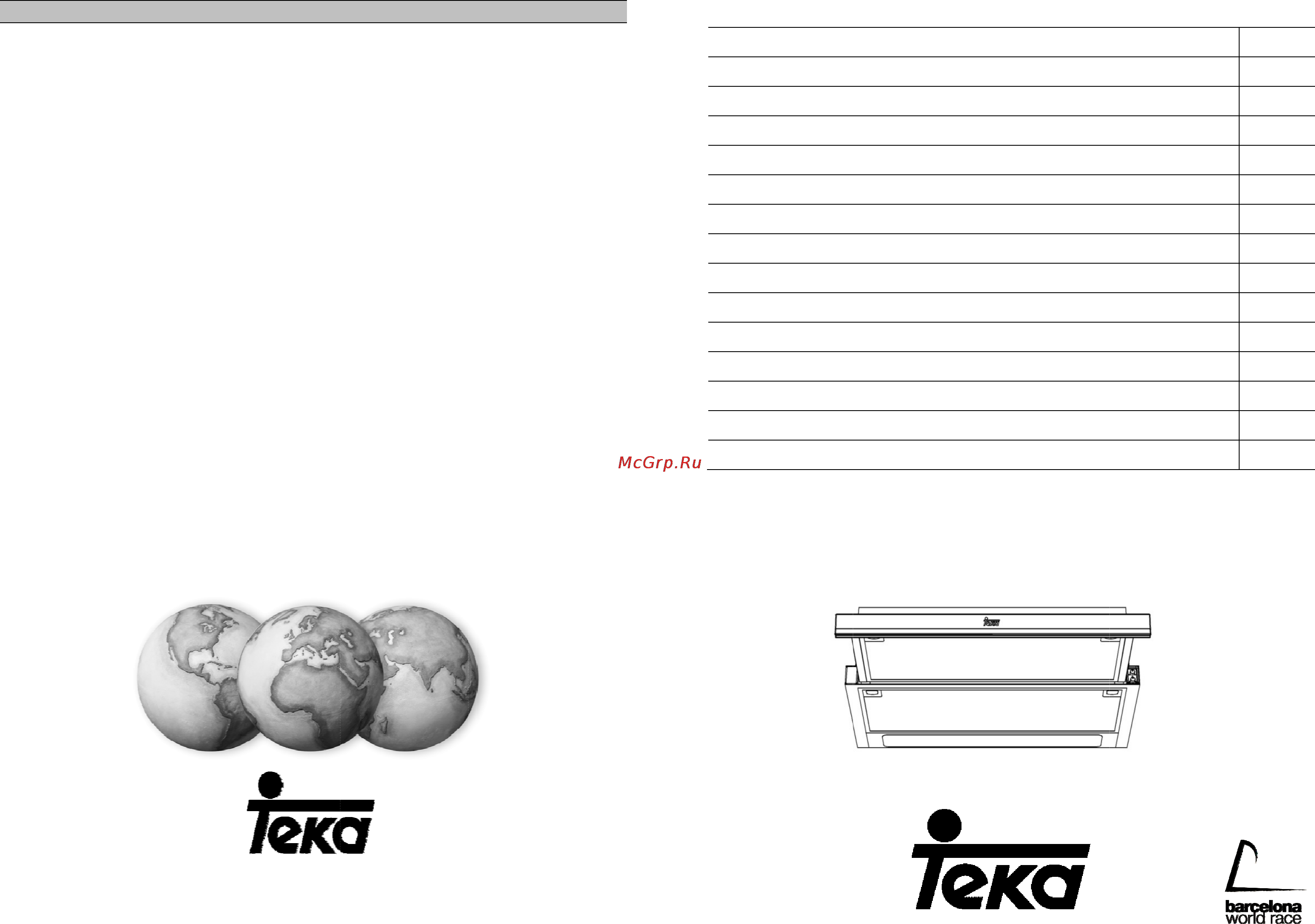 Teka CNL1-2002 Инструкция по эксплуатации онлайн