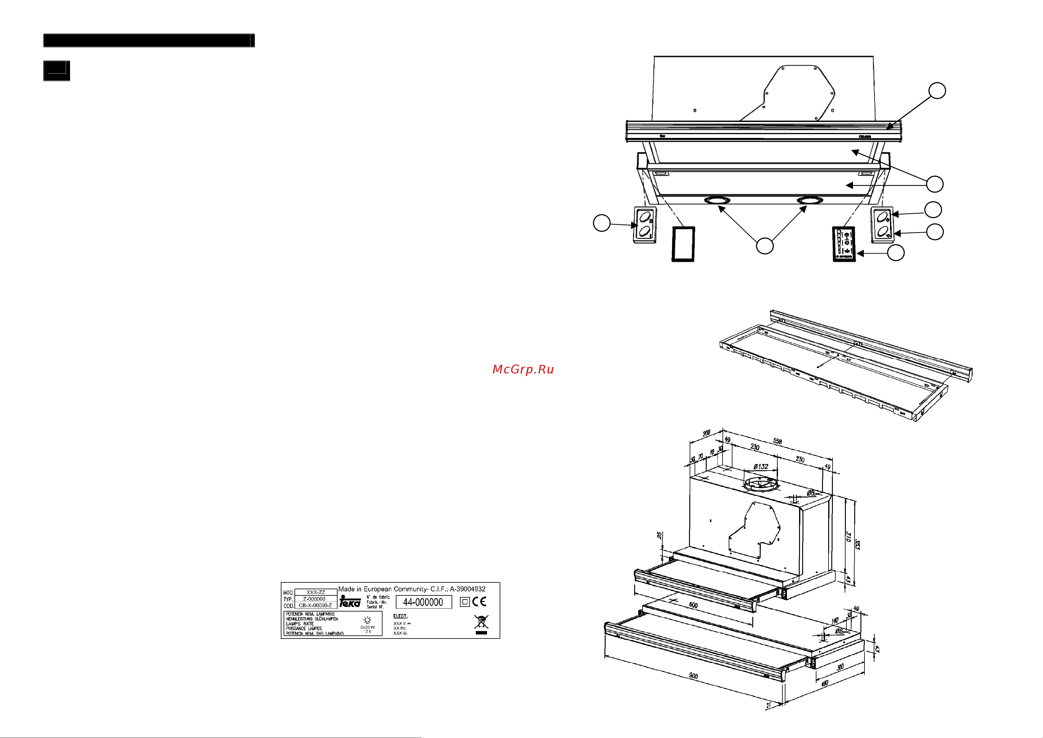 Teka CNX 6000 STAINLESS [4/30] Espa ñ ol
