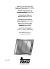 Teka DV 80 GLASS Инструкция по эксплуатации