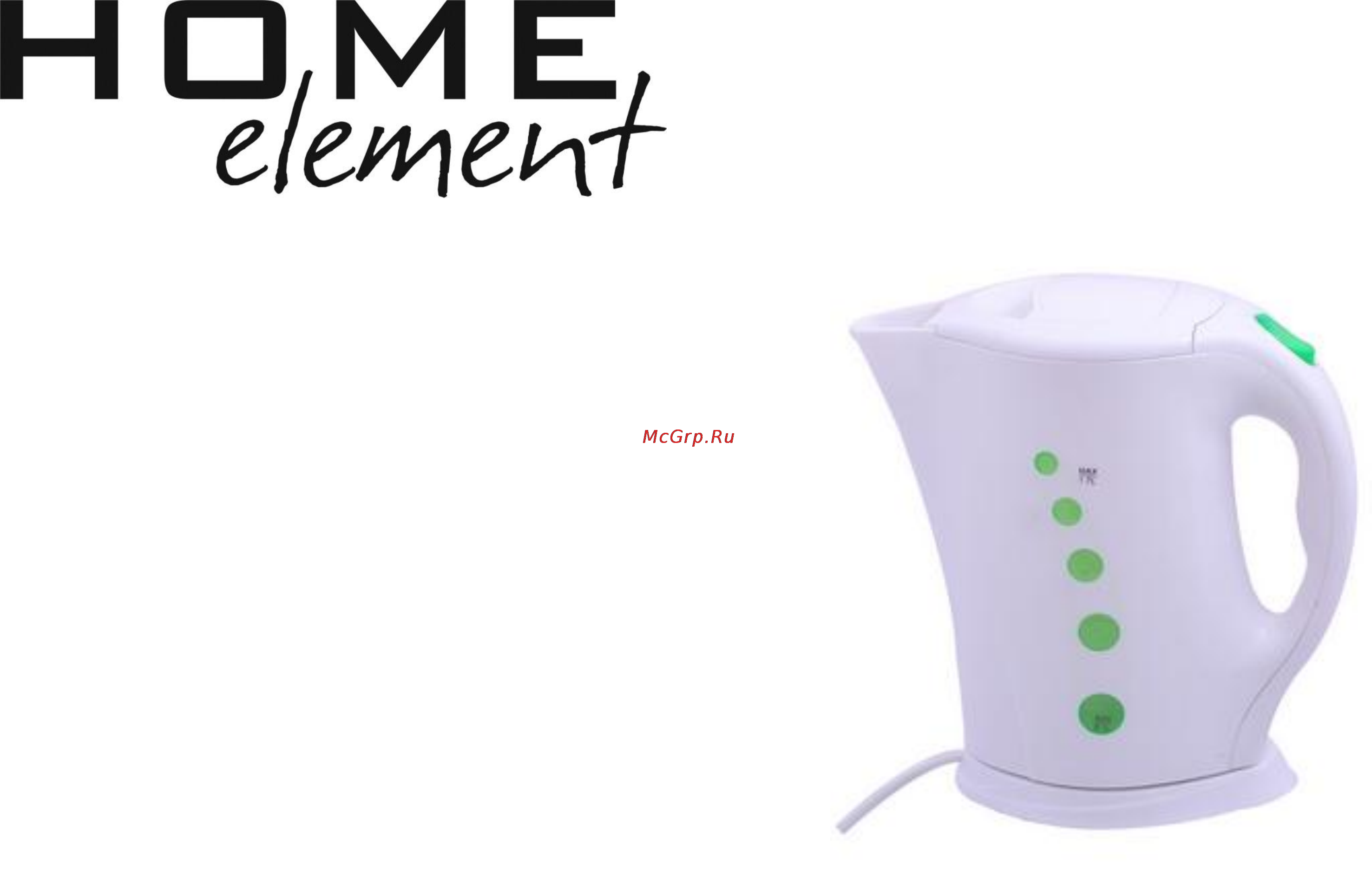 Home Element HE-KT118 Инструкция по эксплуатации онлайн