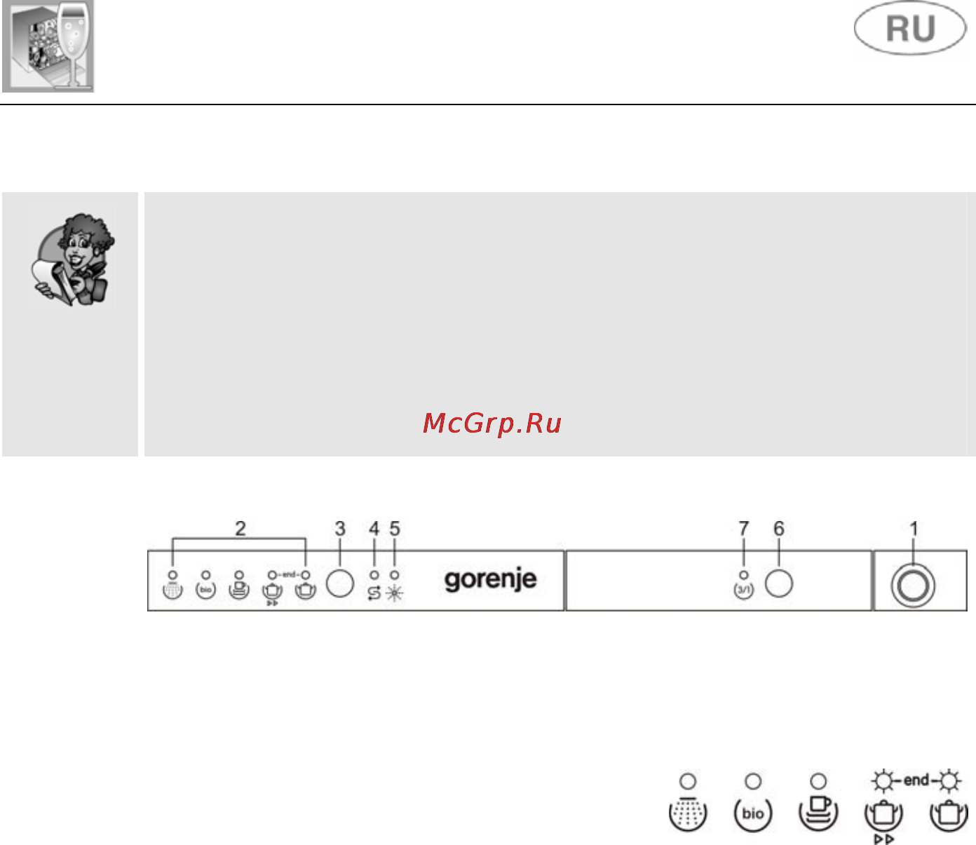 Gorenje GV63222 [13/31] Инструкции по пользованию