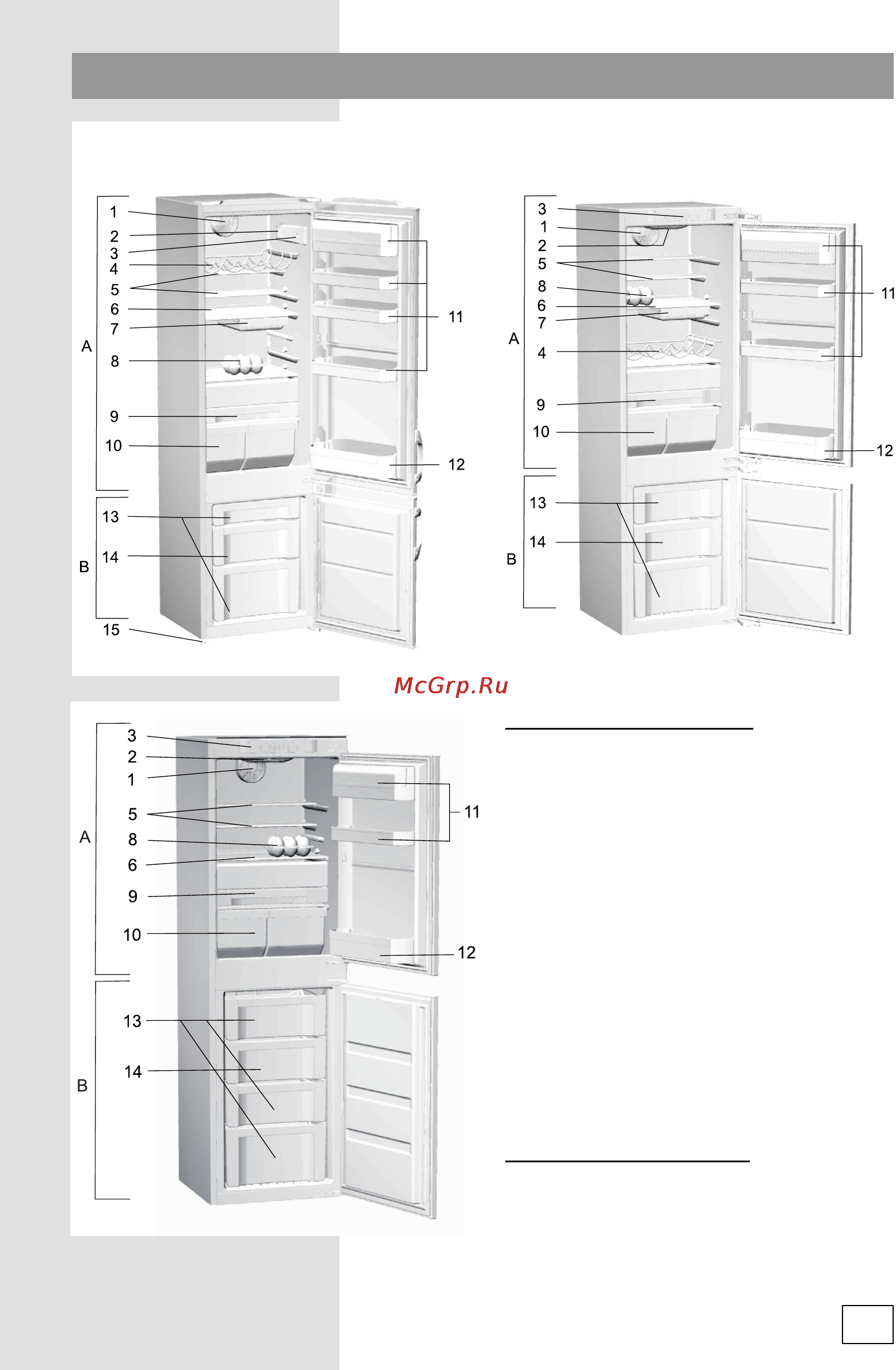 Gorenje NRKI5181LW [5/28] Описание прибора