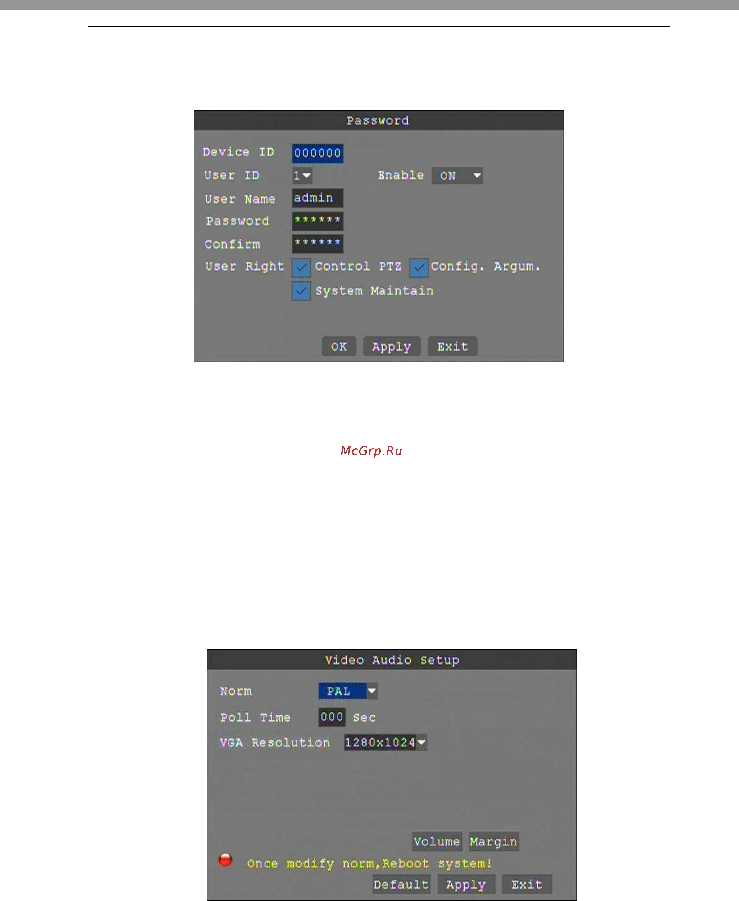 Kameron KMD-6004 [33/52] Password пароль