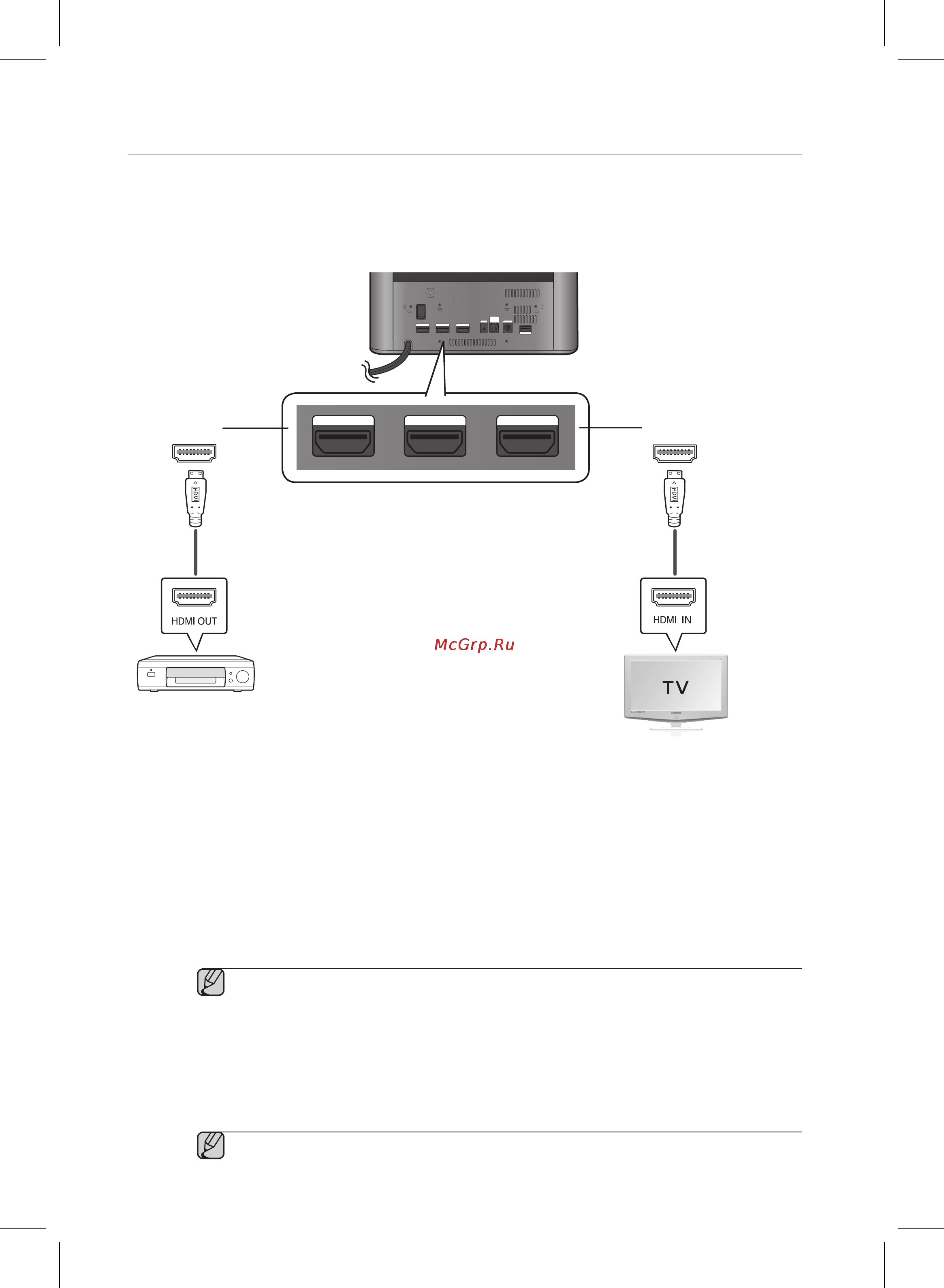 Samsung HW-E551 [18/31] Подключение системы crystal surround air track